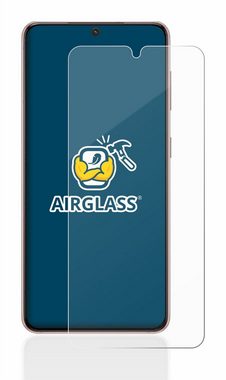 BROTECT flexible Panzerglasfolie für Samsung Galaxy S21 5G, Displayschutzglas, Schutzglas Glasfolie klar