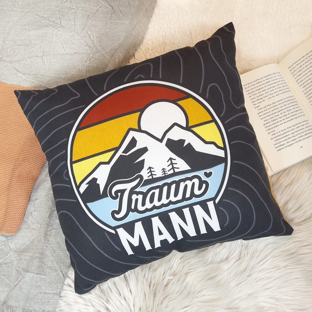 Sheepworld Baumwollkissen Baumwollkissen »Traummann«