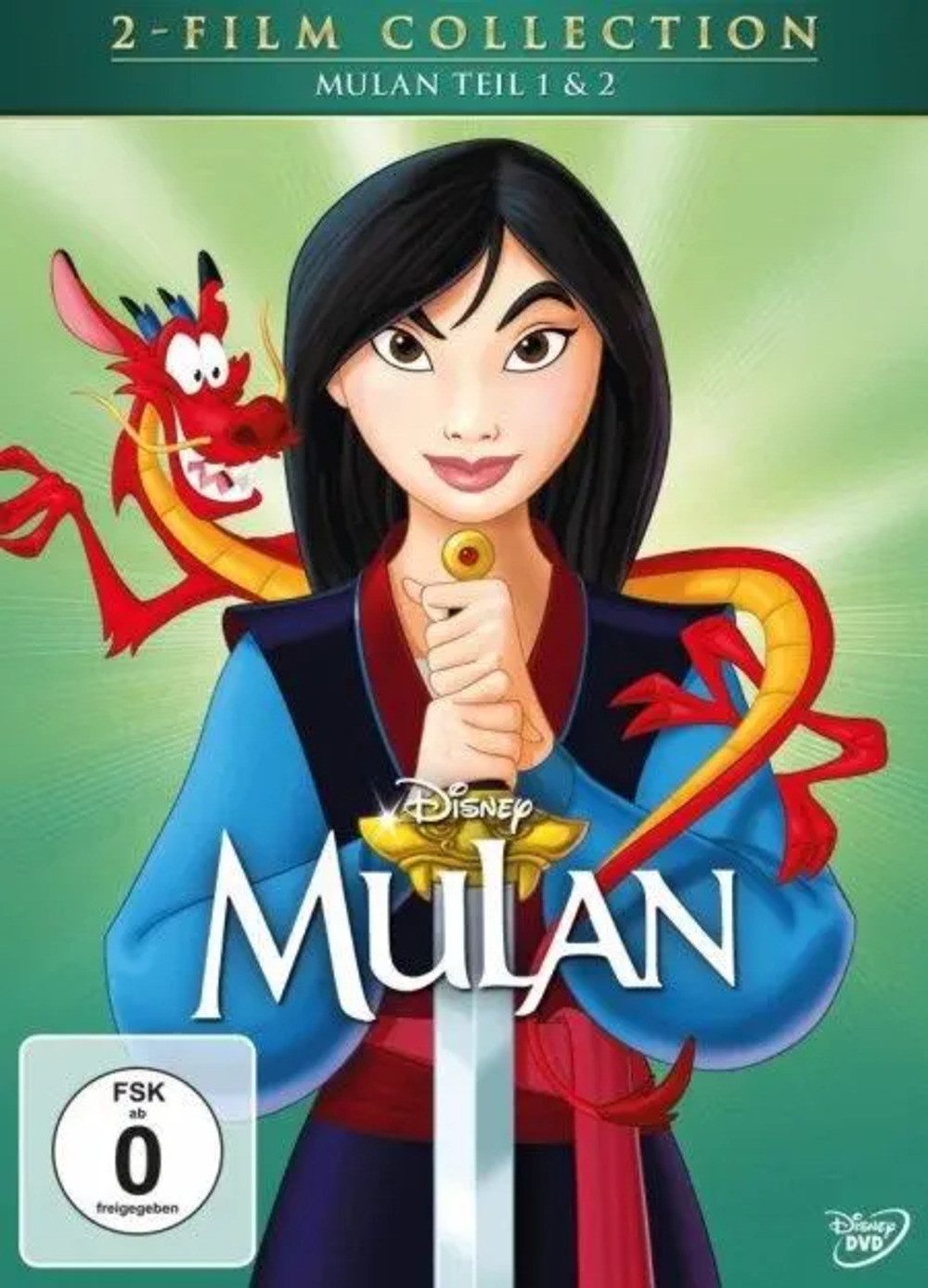 DVD Mulan & Mulan 2