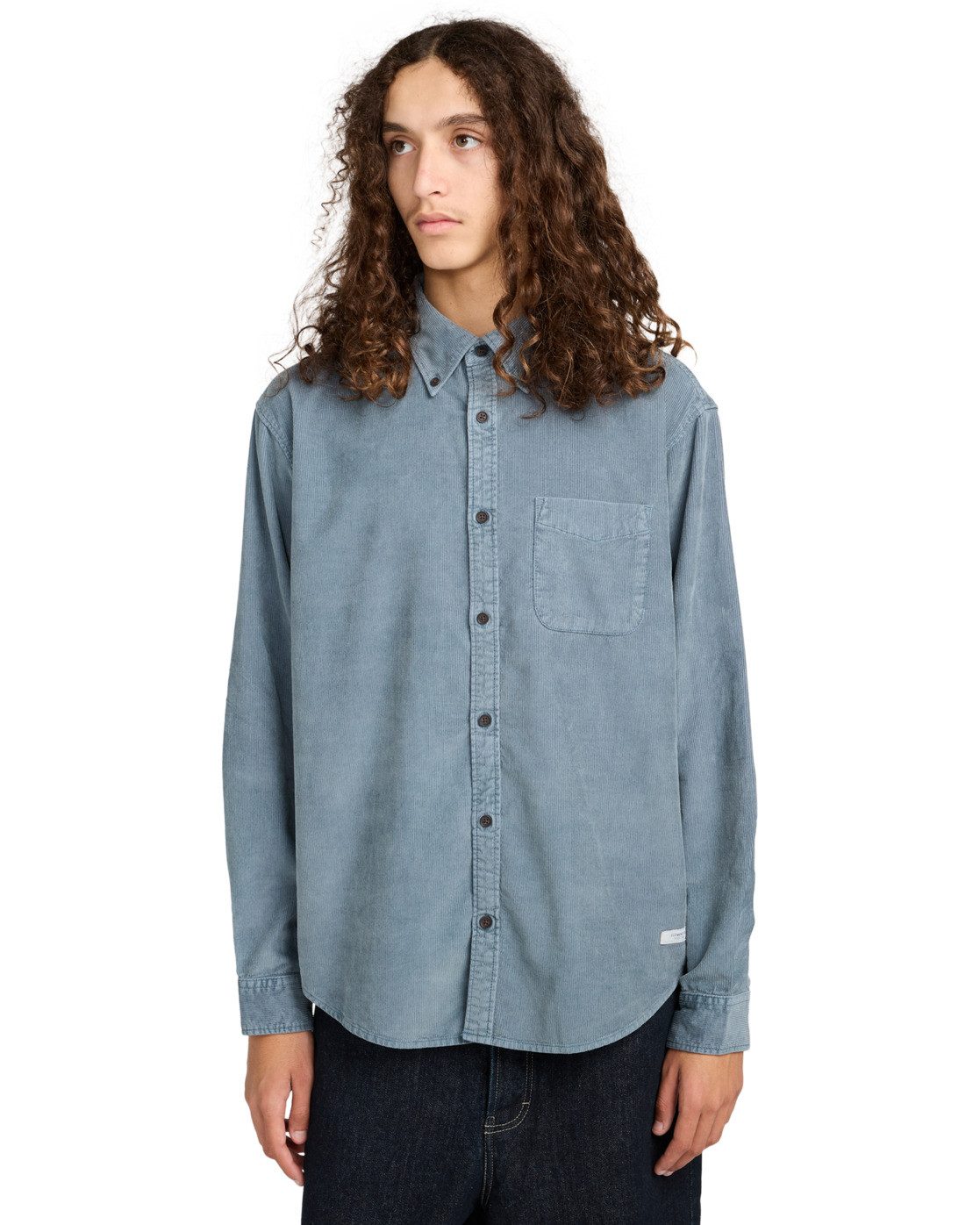 Element Langarmhemd Button Down Regular Corduroy
