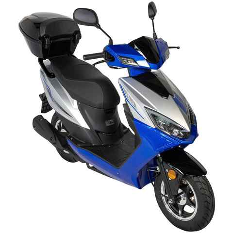 GT UNION Motorroller Sonic 45 (mit/ohne Topcase), 50 ccm, 45 km/h, Euro 5, (Komplett-Set, 2 tlg)