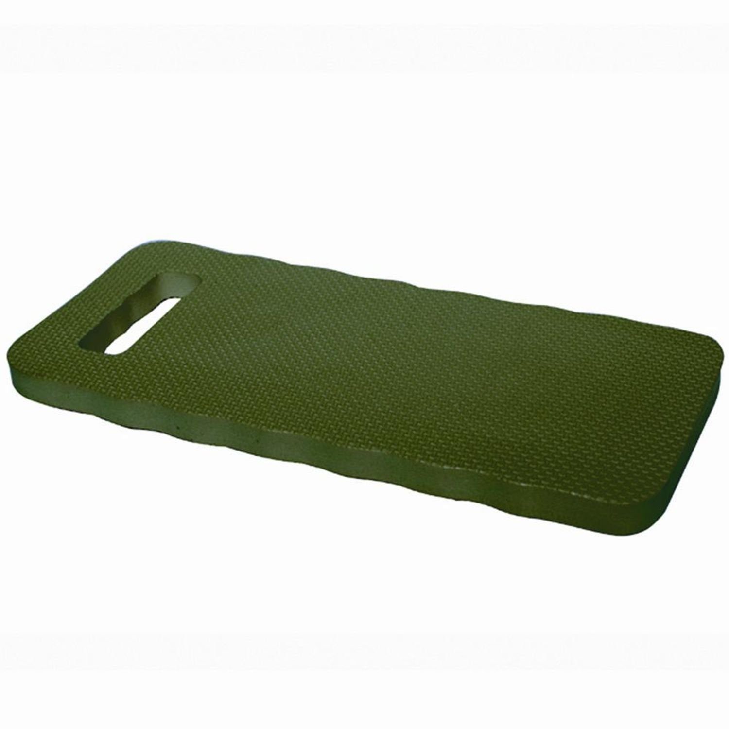 Farbe: grün Kniekissen Maße: Auflagekissen 39x17x1,9cm aus Garden Hartschaum, Siena