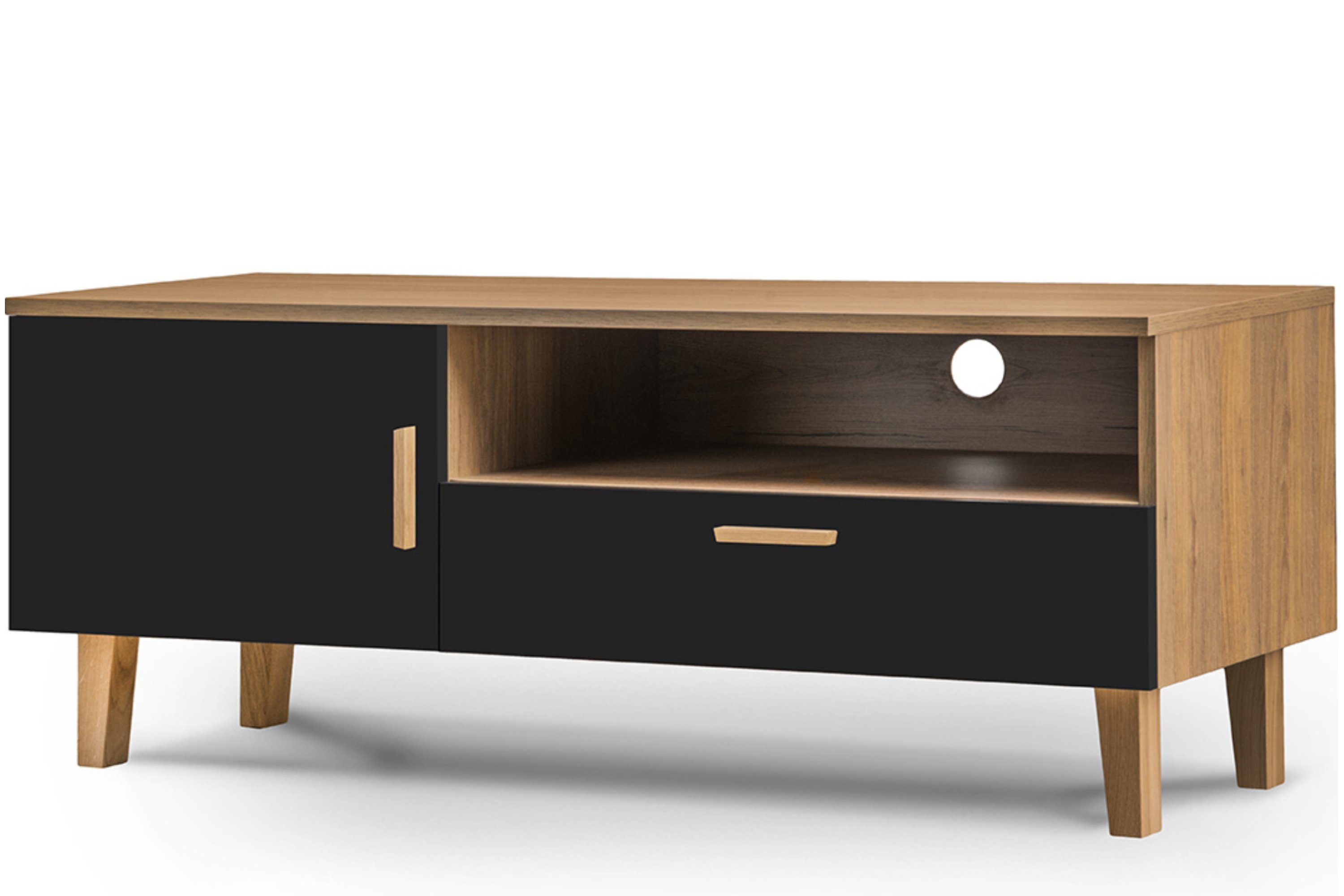 KONSIMO® TV-Schrank FRISK TV-Board Fernsehschrank Lowboard günstig online kaufen