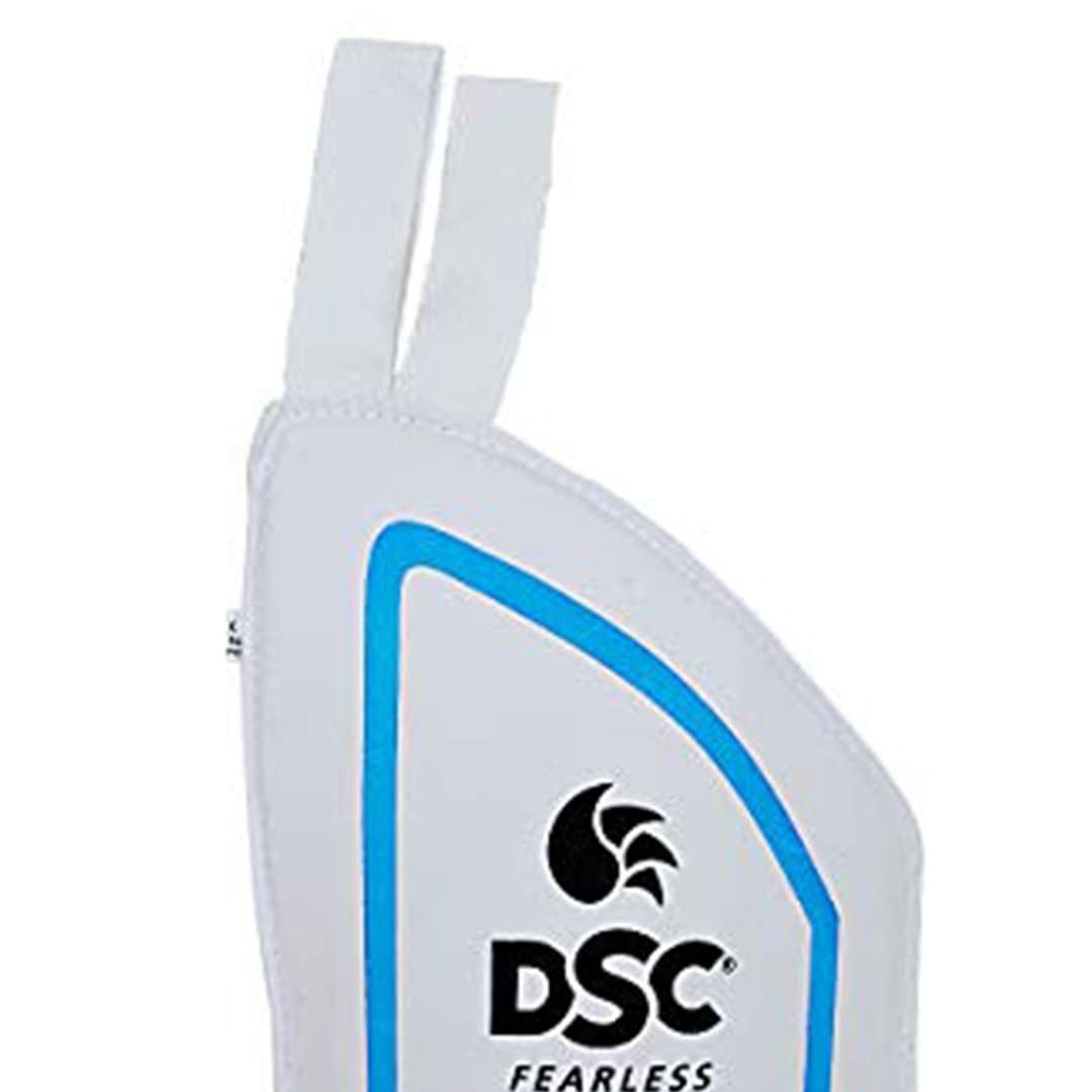 DSC Protektoren-Set Intense Attitude Cricket Inner Thigh Pad für Herren (Enthaltene Komponenten: 1 inneres Oberschenkelpolster, With Elastic Hook), Low Density Foam Inside, Frontschutz mit festem TPU