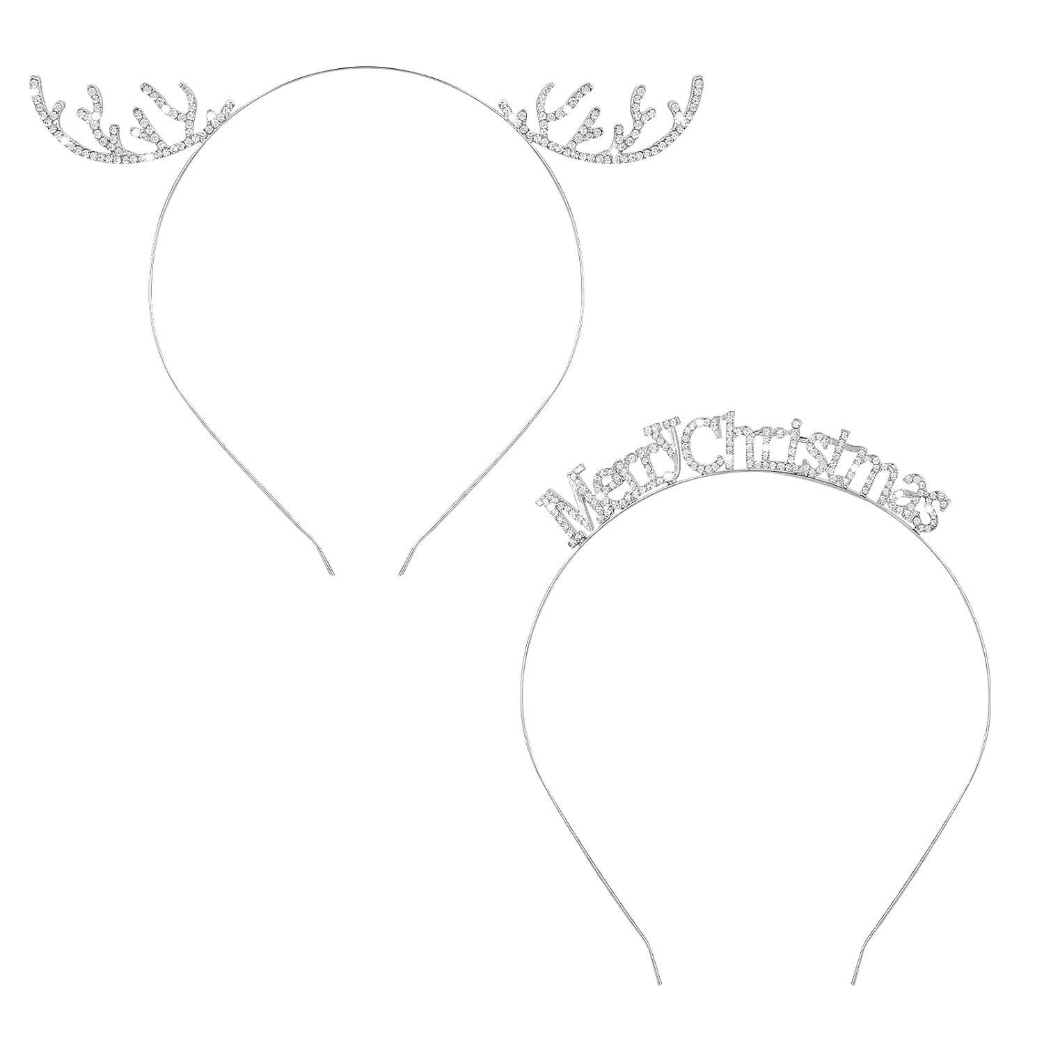 trends for living Diadem Weihnachtsstirnbänder 2 STÜCKE Weihnachten Rentiergeweih Пов'язки (2-tlg)