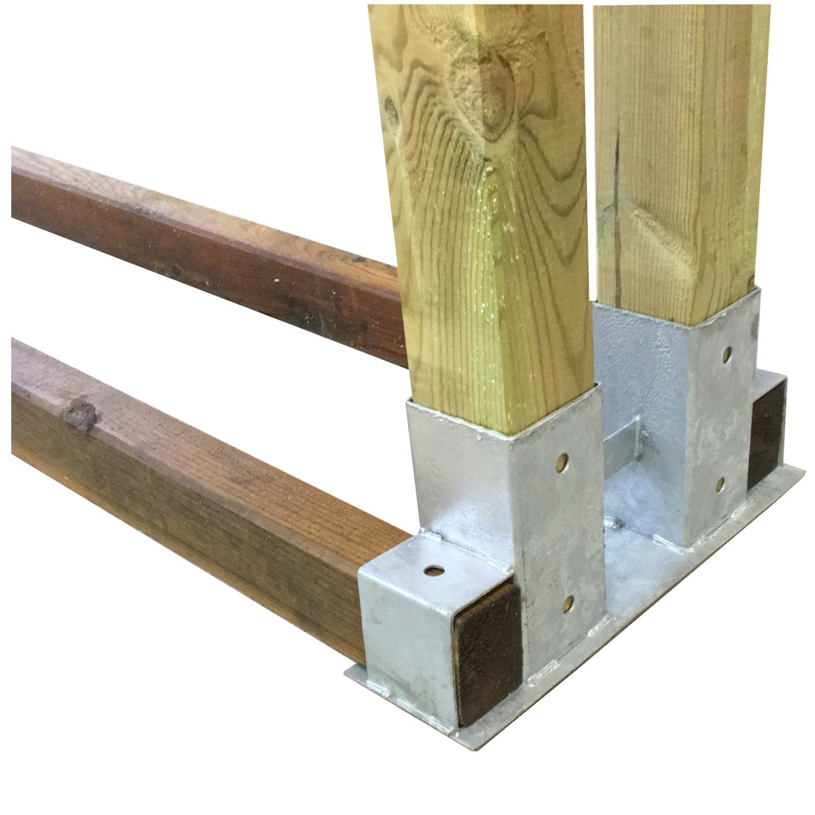 Loggyland Kaminholzregal Brennholz Stapelhilfe verzinkt Kaminholz Holzstape günstig online kaufen