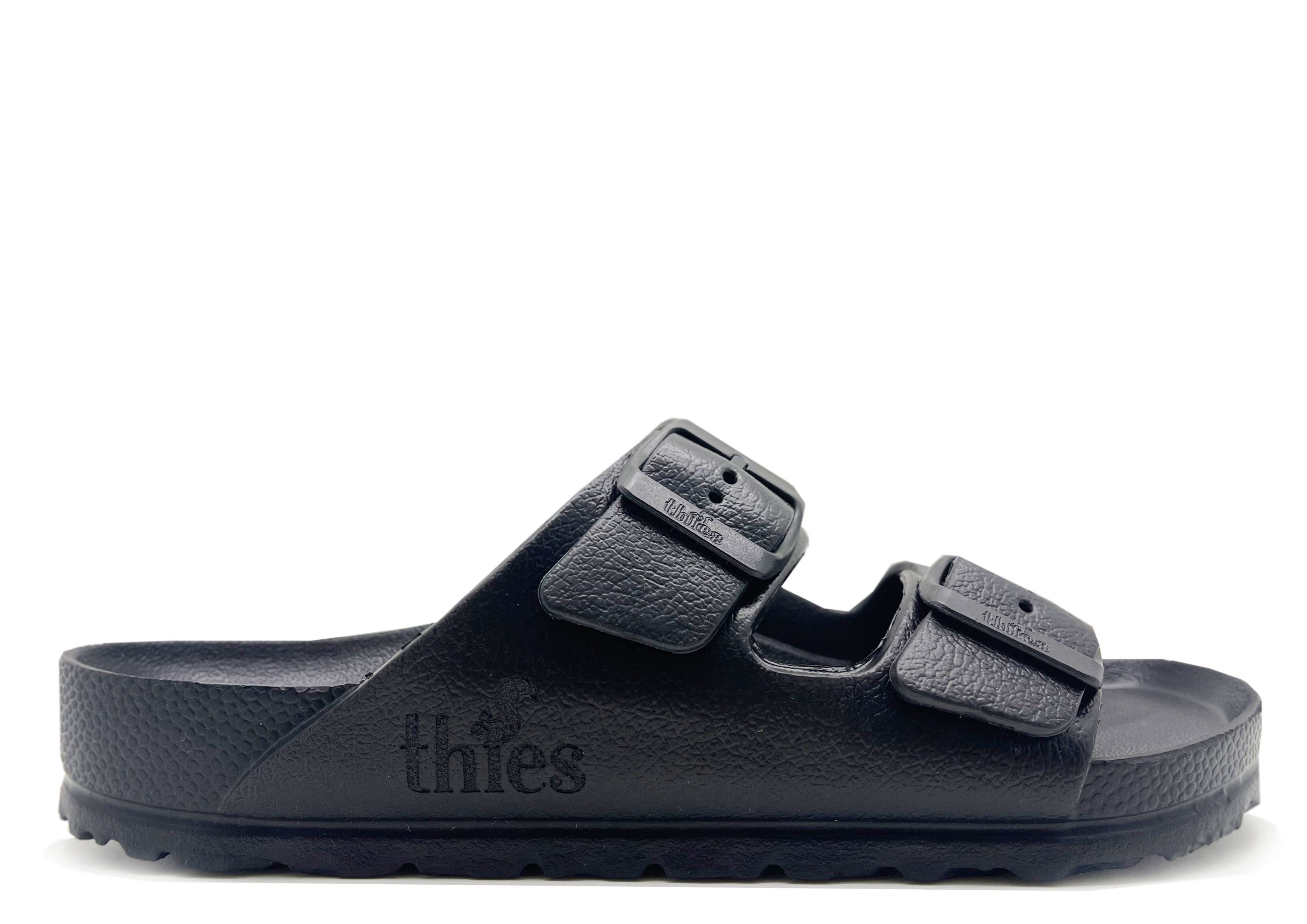 Sandale Vegan Sandal Black thies 1856 Ecofoam