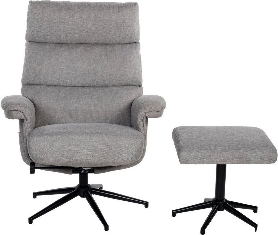 Duo Collection TV-Sessel Zalea, mit Hocker und Relaxfunktion, 360 Grad  drehbar