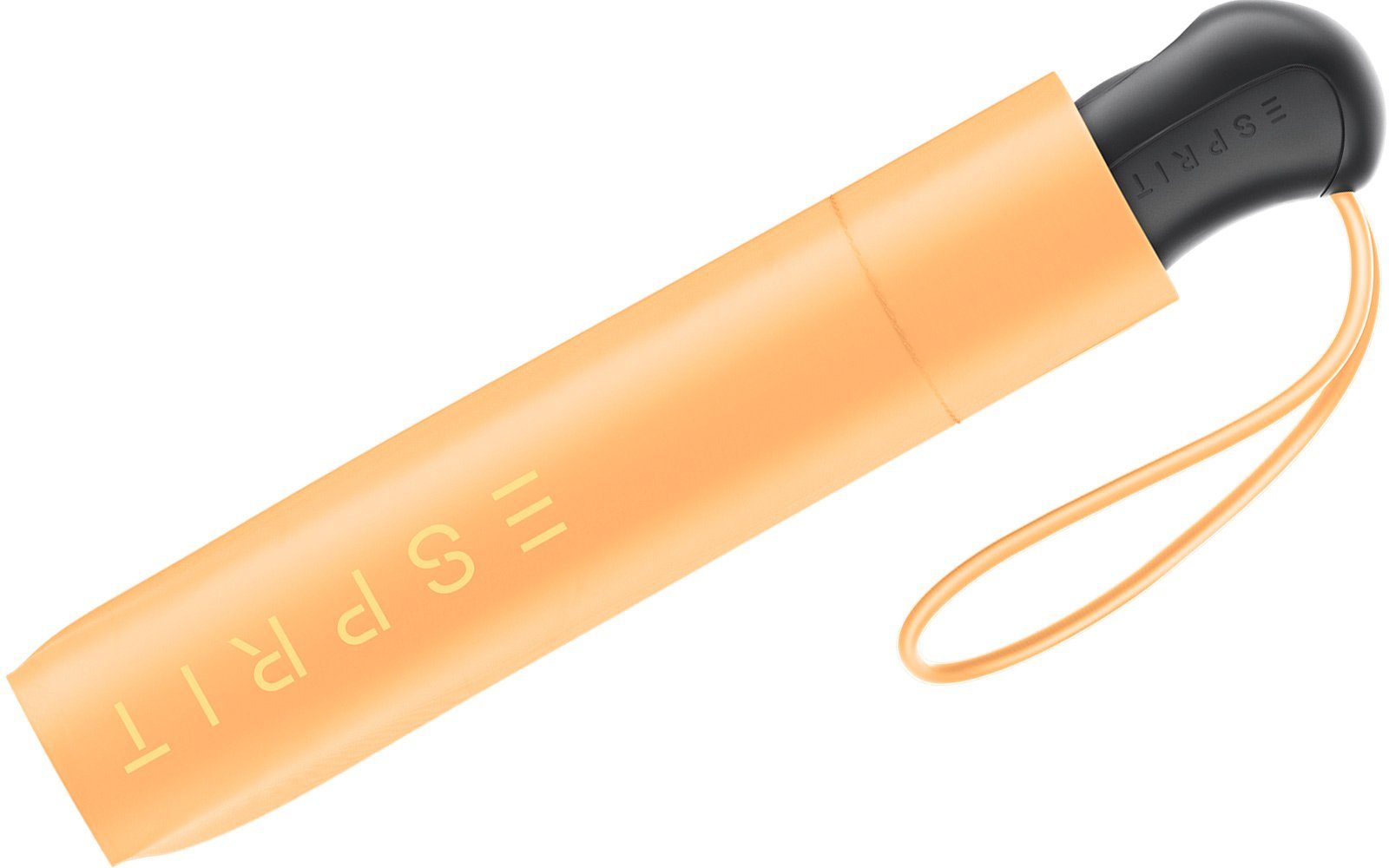 Esprit Stockregenschirm Damen Easymatic Light Auf-Zu Automatik HW 2023, in den neuen Trendfarben - flax