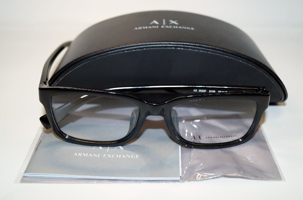 Gr.55 ARMANI 8158 ARMANI 3022 Sonnenbrille AX EXCHANGE EXCHANGE Brillenfassung
