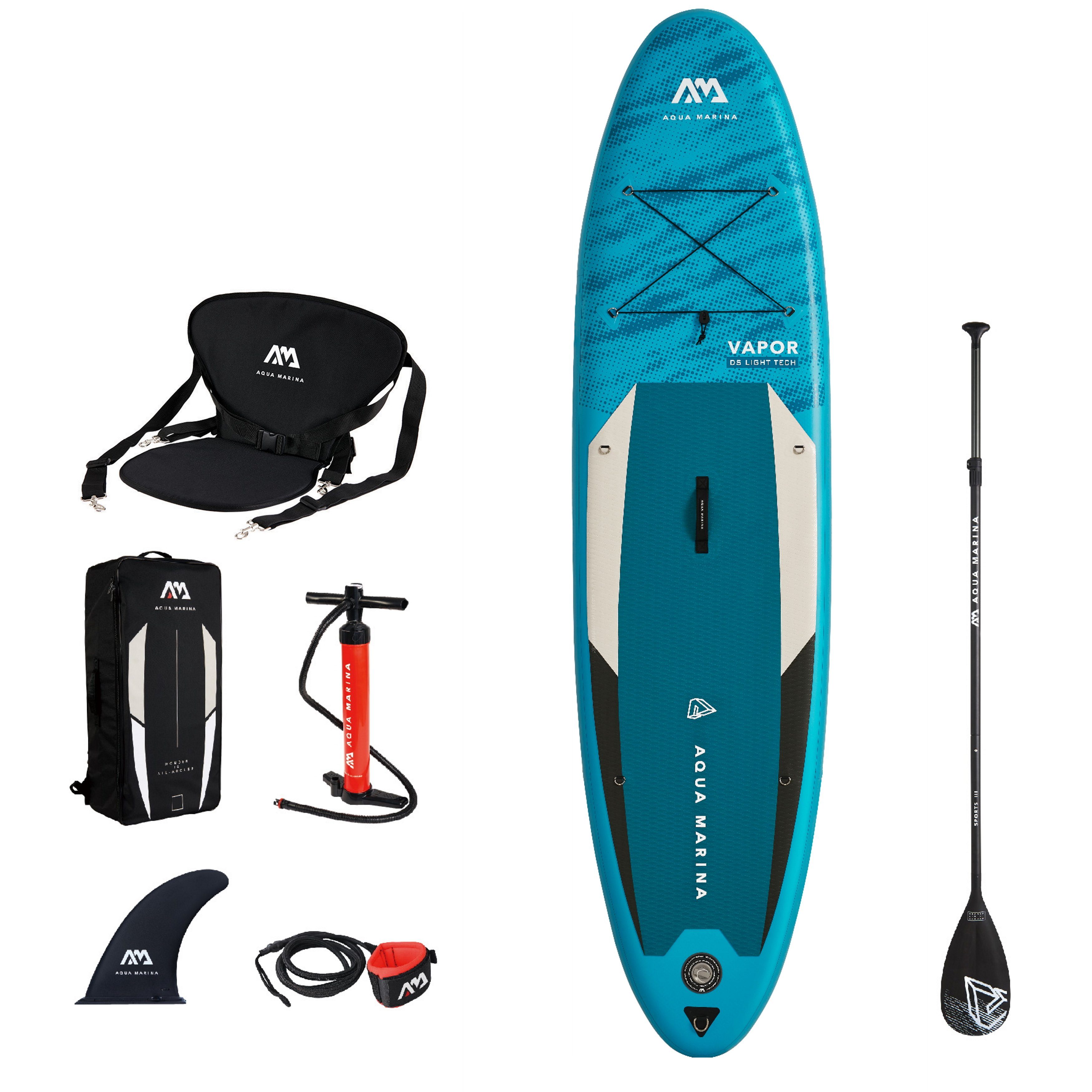 Aqua Marina Inflatable SUPBoard »Vapor StandUp Paddle Board Komplett