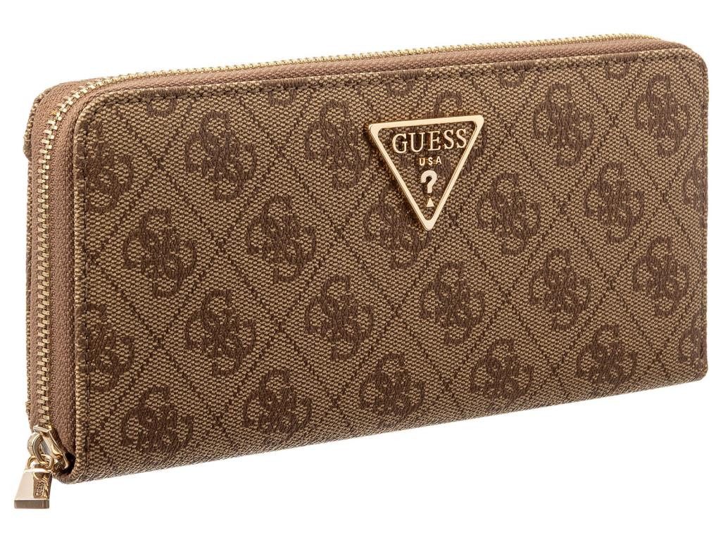Guess Geldbörse SWSG7459146 LAUREL II SLG LARGE ZIP AROUND Woman (Stück, 1-tlg., 1), Logoschriftzug
