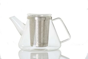 AdHoc Teekanne Set aus Teekanne Fusion und passendem Stövchen Tuto, 1 l, (Sparset, Tee-Set), hochwertiges Material & preisgekröntes Design
