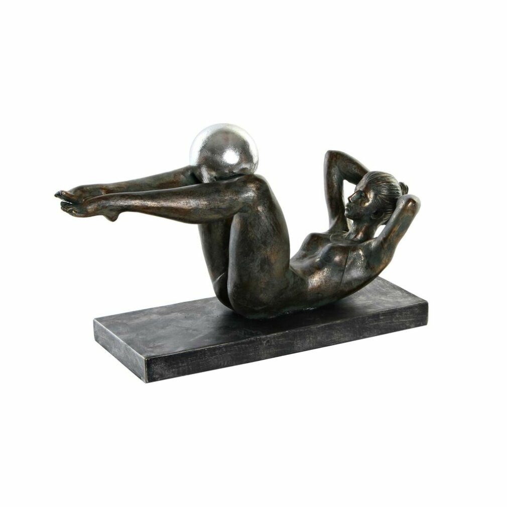 DKD Home Decor Dekofigur Deko-Figur Kupfer Harz (29.5 x 13.5 x 17 cm)