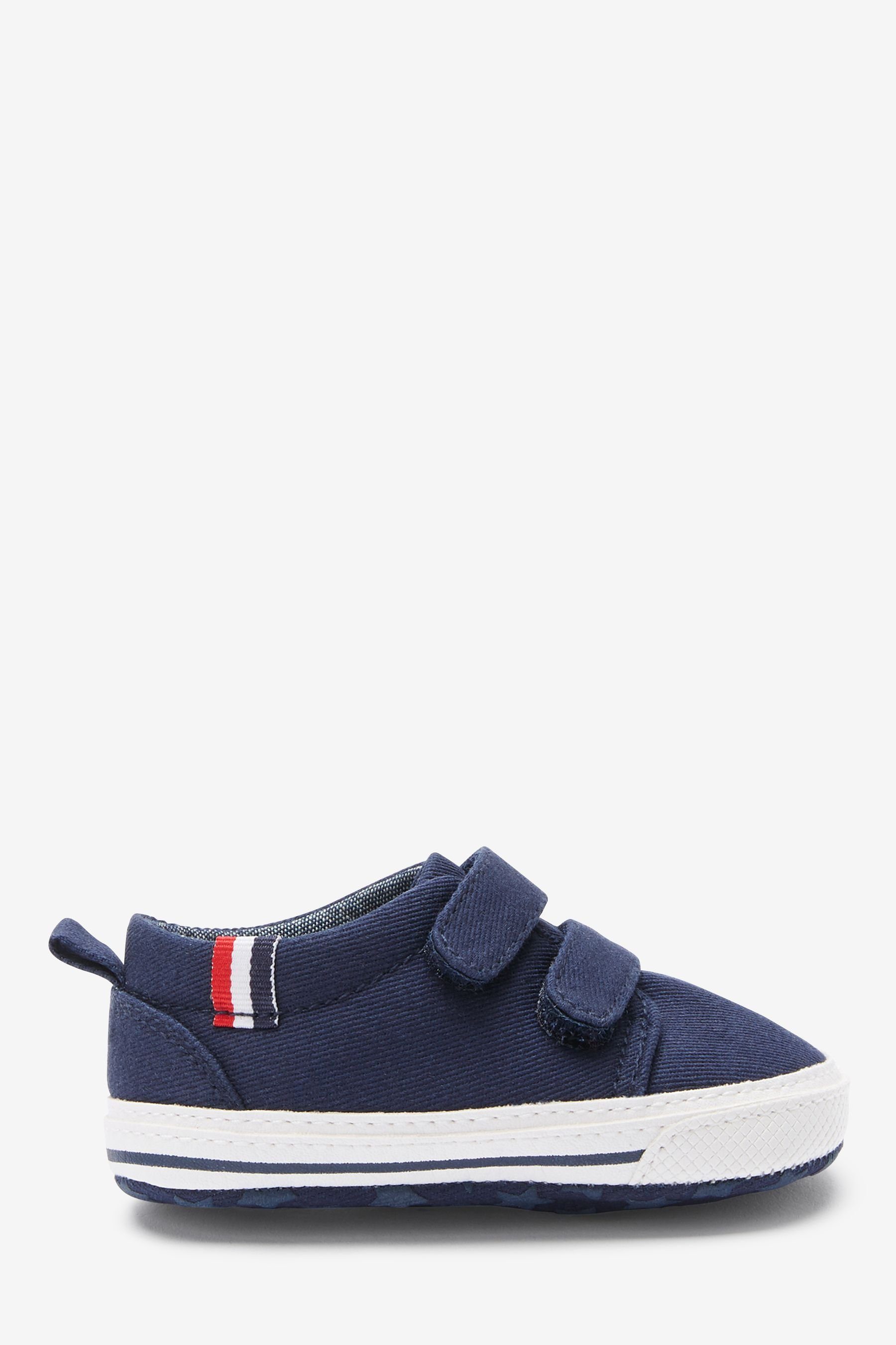 Next Babyschuhe mit zwei Riemen Babystiefel (1-tlg) Navy Blue Tape