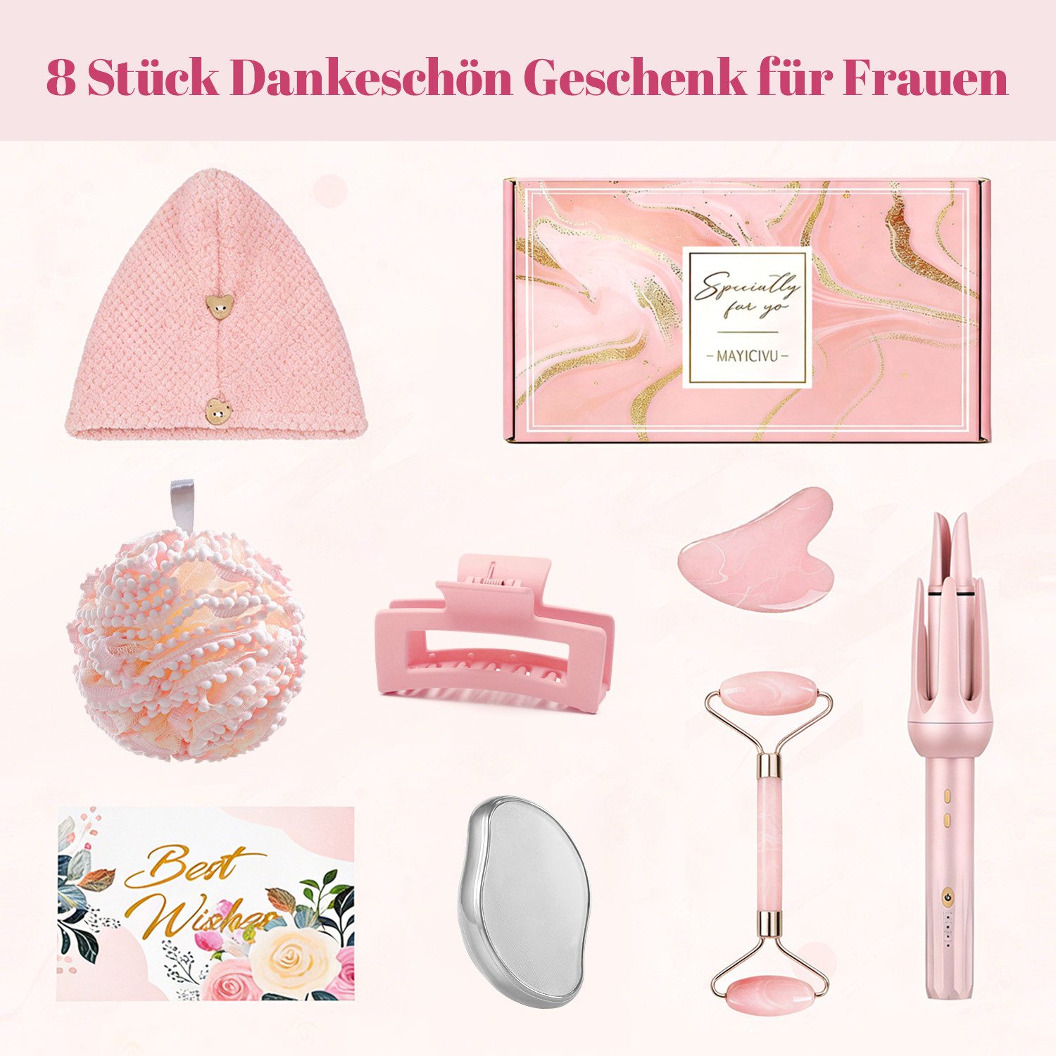 FANNOU Geschenkbox Geburtstagsgeschenk für Frauen, Geschenk Freundin Geburtstag, Beste Personalisierte Geburtstagsgeschenk für Schwester, Ehefrau,Mama