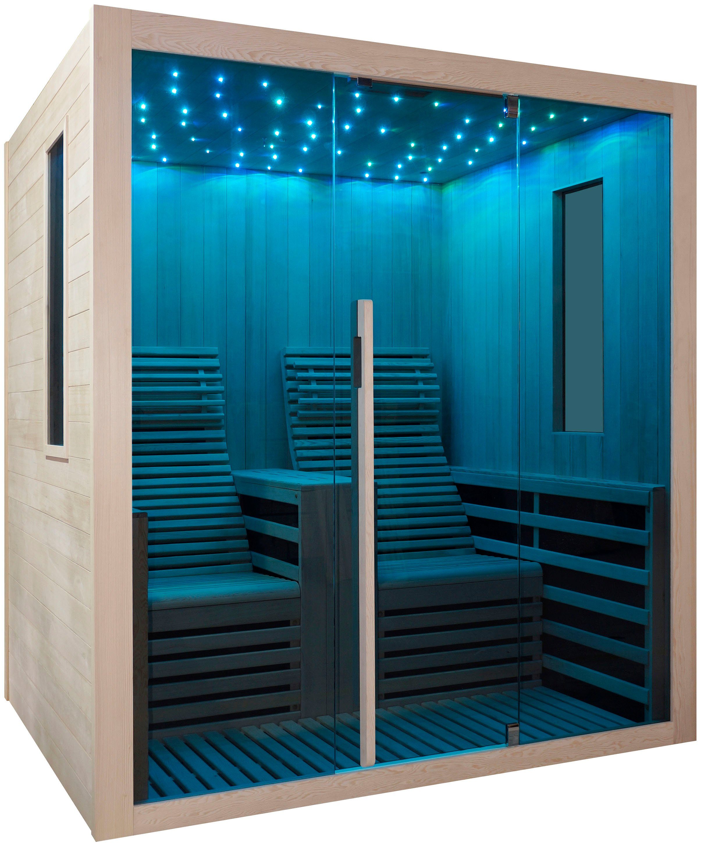 Sanotechnik Infrarotkabine CARBON 2, BxTxH: 150 x 180 x 195 cm, für 2 Perso günstig online kaufen