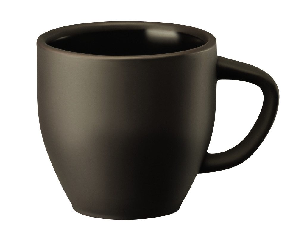 Rosenthal Espressotasse Junto Slate Grey Espresso-Obertasse 0,09 l, Keramik, Tassen