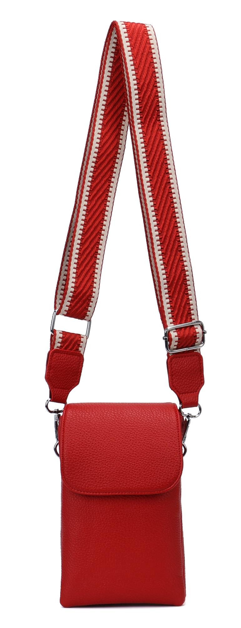 Geldbörse Damen Tasche Handytasche Brusttasche Crossbody Umhängetasche Crossover