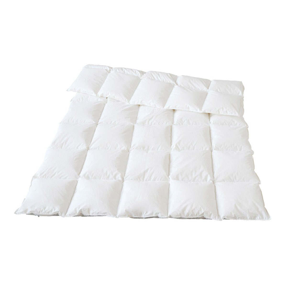 Traumina Daunenbettdecke Plume, Füllung: 100% Gänsedaunen und -federn (Bio), Bezug: Baumwolle, Ganzjahresbettdecke