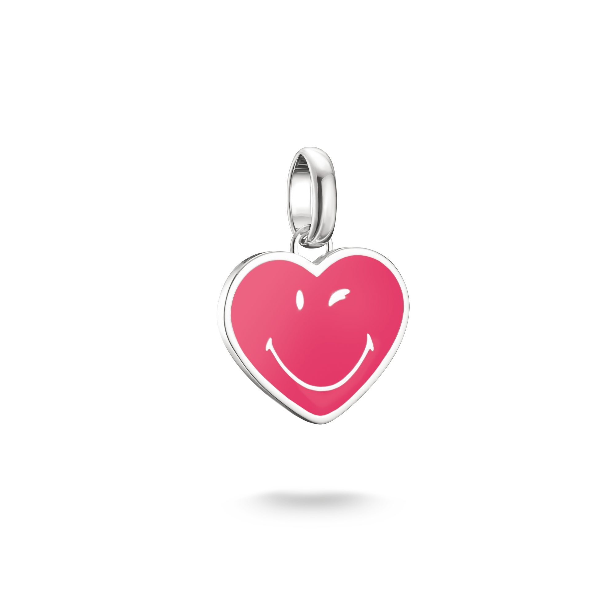 THOMAS SABO Charm-Einhänger SMILEYWORLD® Heart Charm - Connect