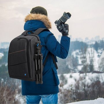 König Design Kameratasche Rucksack, Verstellbare Riemen Polsterung individuellen Komfort und Passform