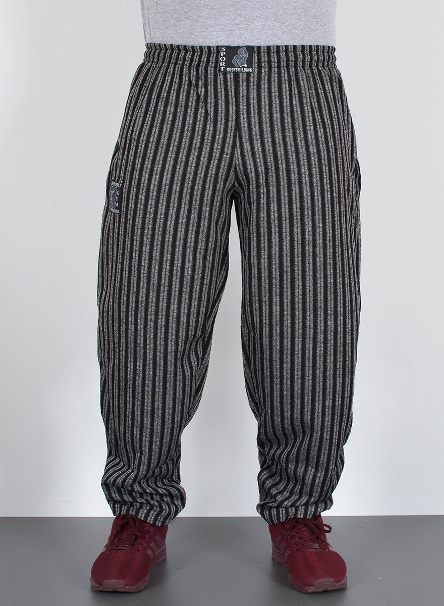 ESRA Sporthose Gestreifte Fitness Hose Herren Bodybuilder Hose SP01 Herren günstig online kaufen