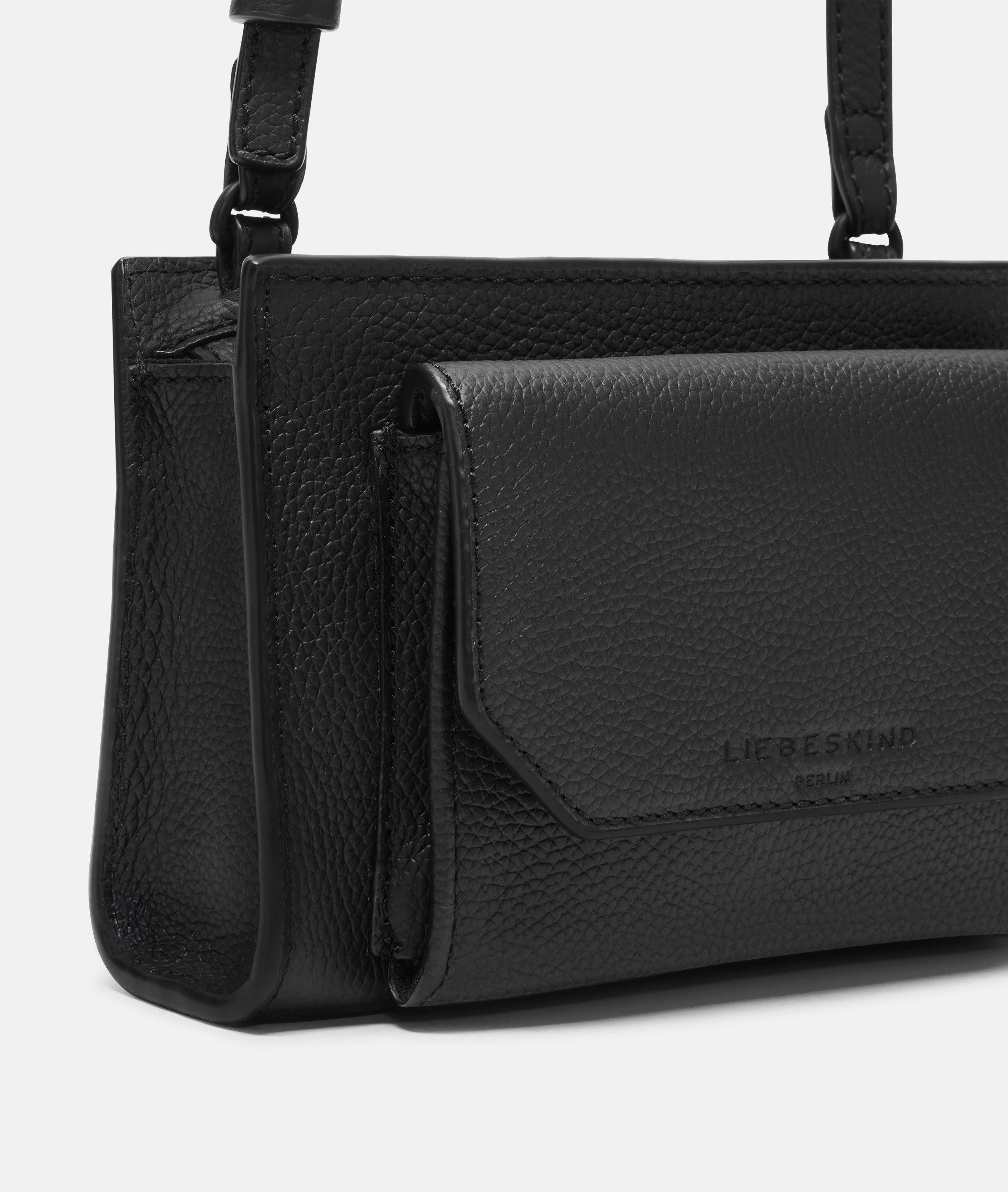 Liebeskind Berlin Umhängetasche Lora Mini-Bag, Kleine Crossbody-Bag aus Rindsleder