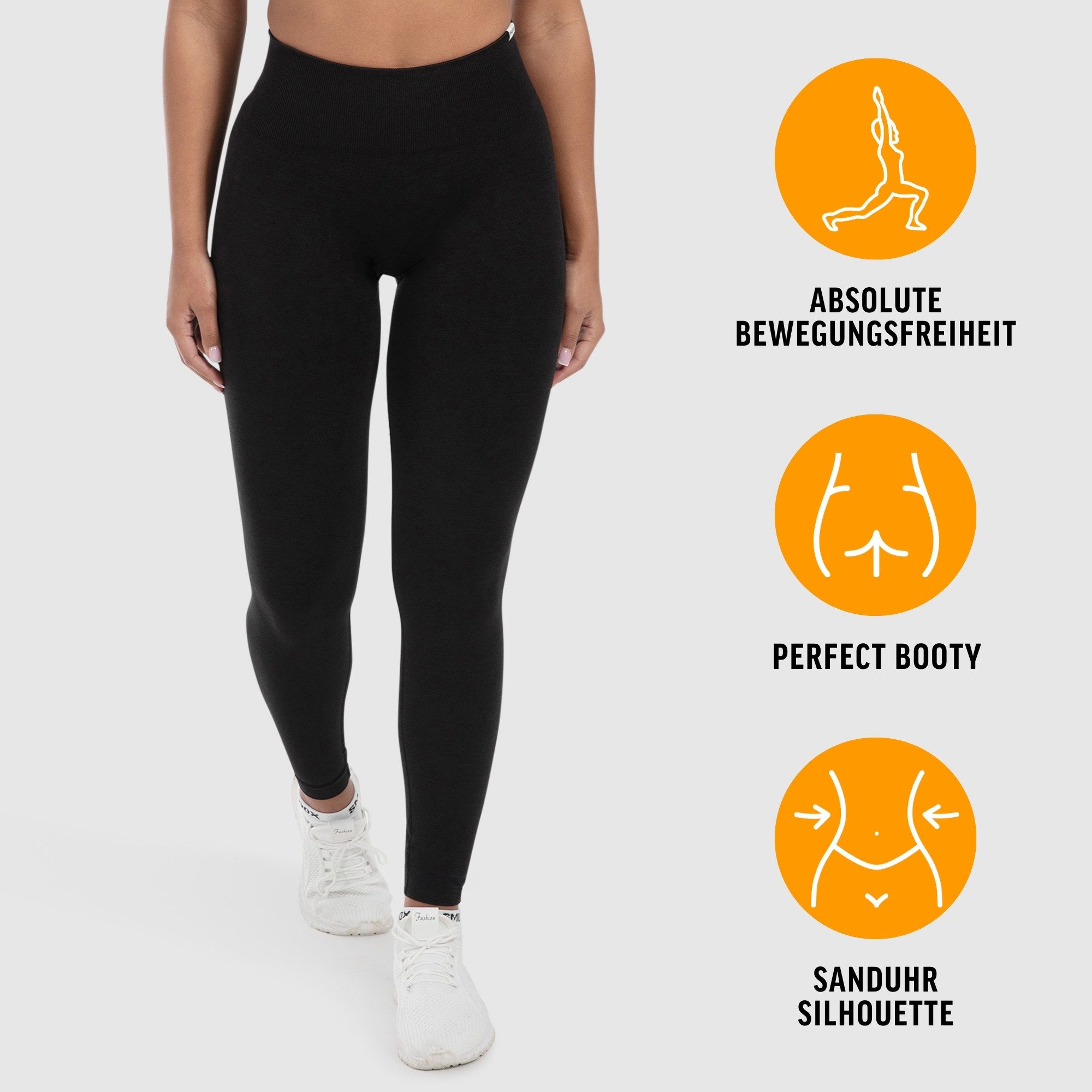Smilodox Leggings Alira, Butt Lift Sporthose, Nahtlos High Waist V-Shape Sp günstig online kaufen