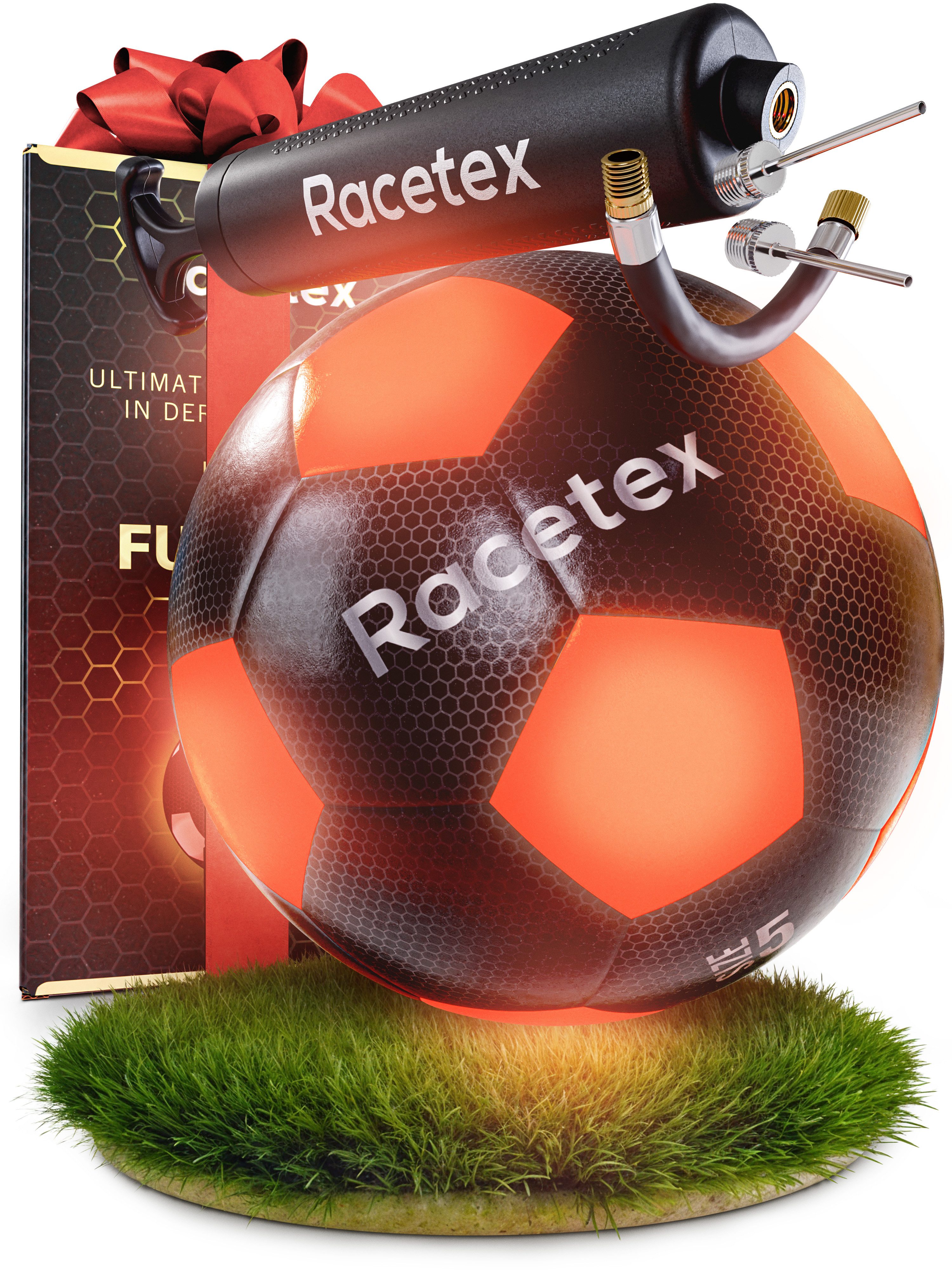 Fußball Racetex leuchtender Fussball [WASSERFEST]