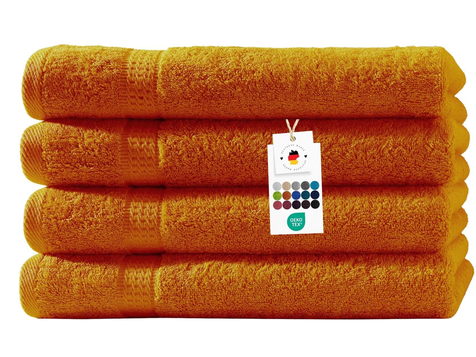 Carpe Sonno Handtuch Set 50x100 cm 100% Baumwolle Handtücher Set 500 g/m2 F günstig online kaufen