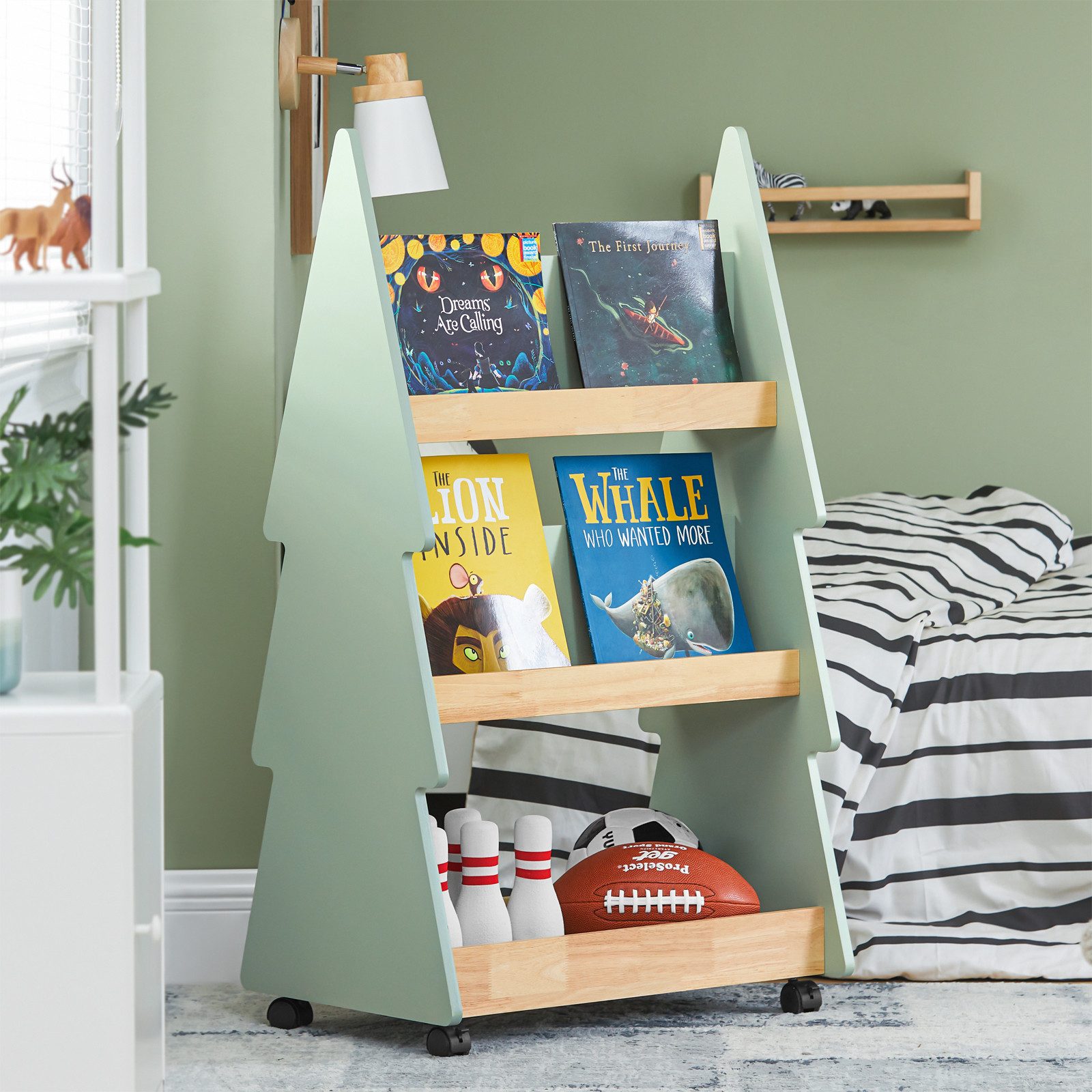 SoBuy Kinderregal KMB99, Kinder Bücherregal Kinderzimmer günstig online kaufen