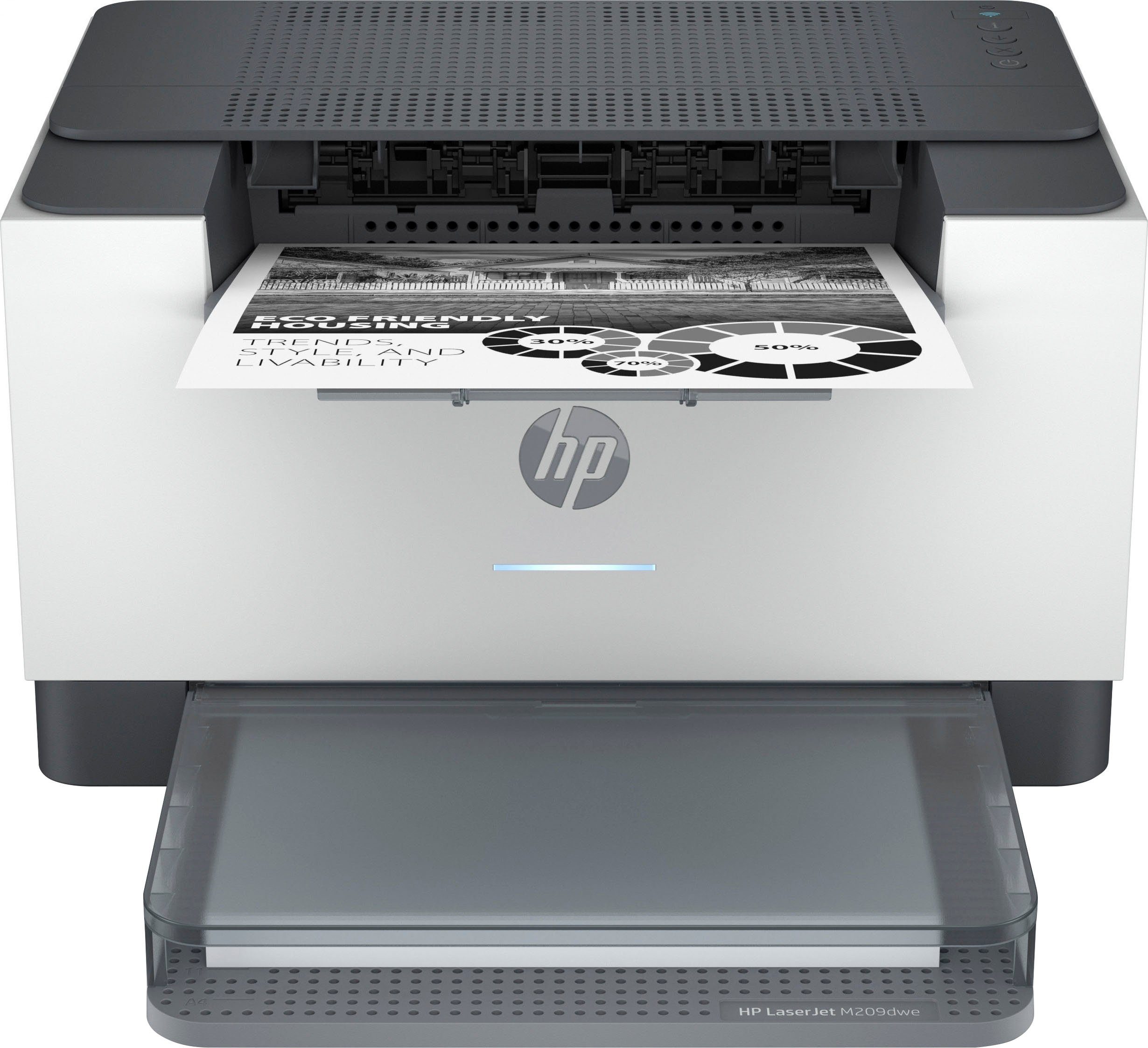 HP LaserJet (Wi-Fi), WLAN Ink kompatibel) (Bluetooth, Laserdrucker, M209dwe (Ethernet), LAN HP+ Instant