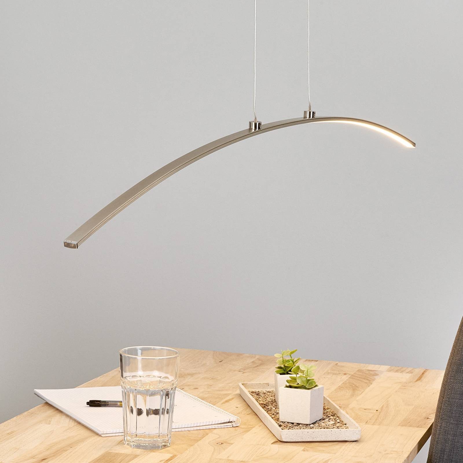 Lindby LED-Hängeleuchte Iven, LED-Leuchtmittel fest verbaut, günstig online kaufen