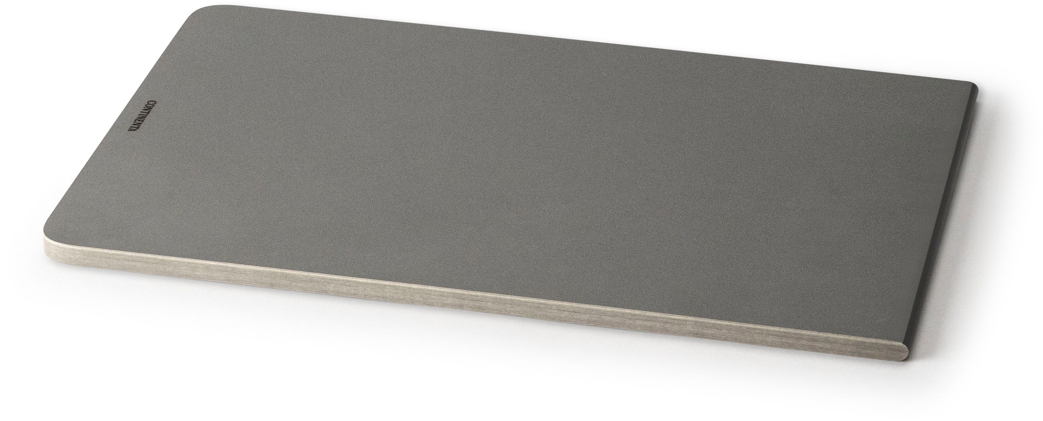 Continenta Schneidebrett BAND, Duracore grau, Holzpapierfaser, (1-St), Messerschonend und Spülmaschinenfest