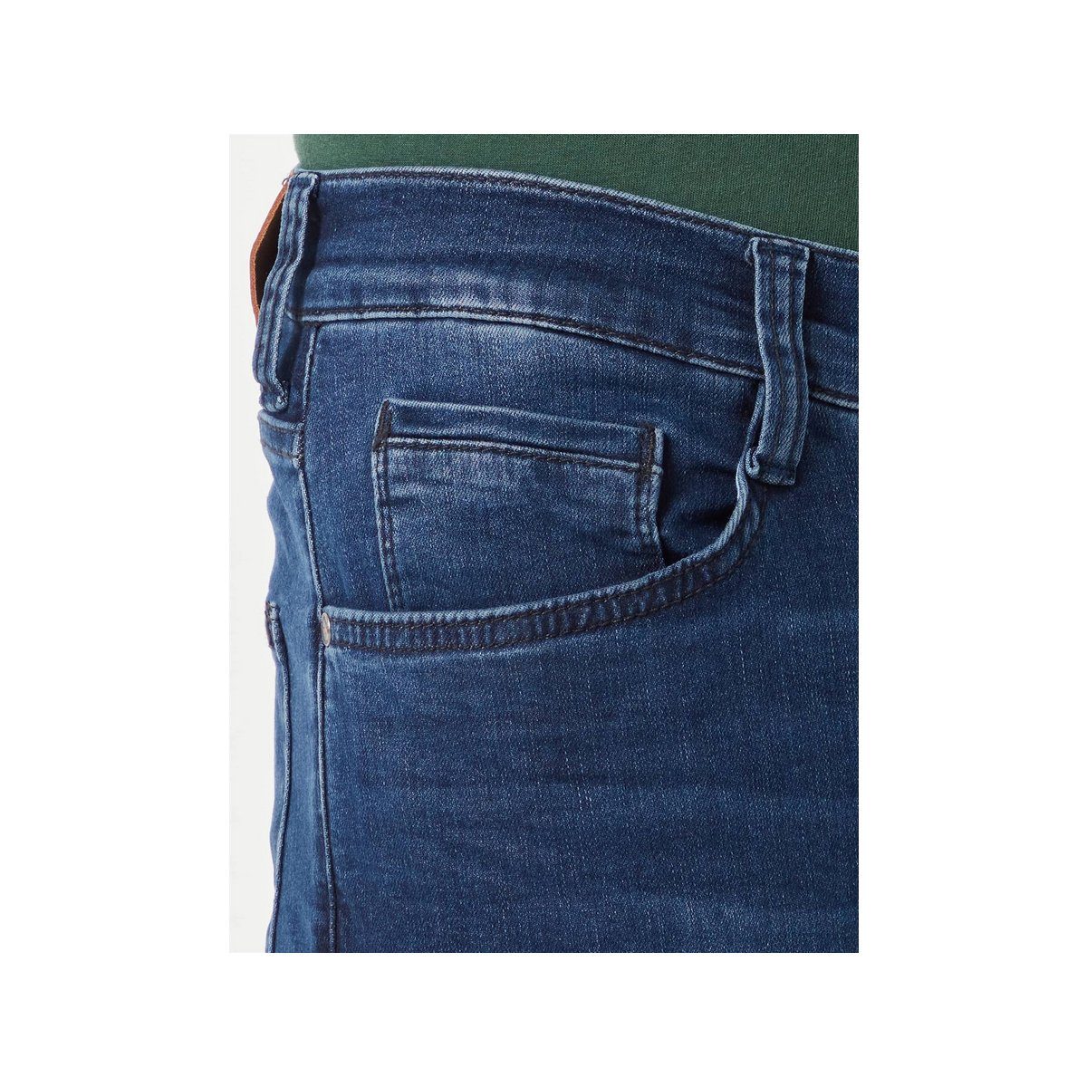 blau 5-Pocket-Jeans MUSTANG (1-tlg)