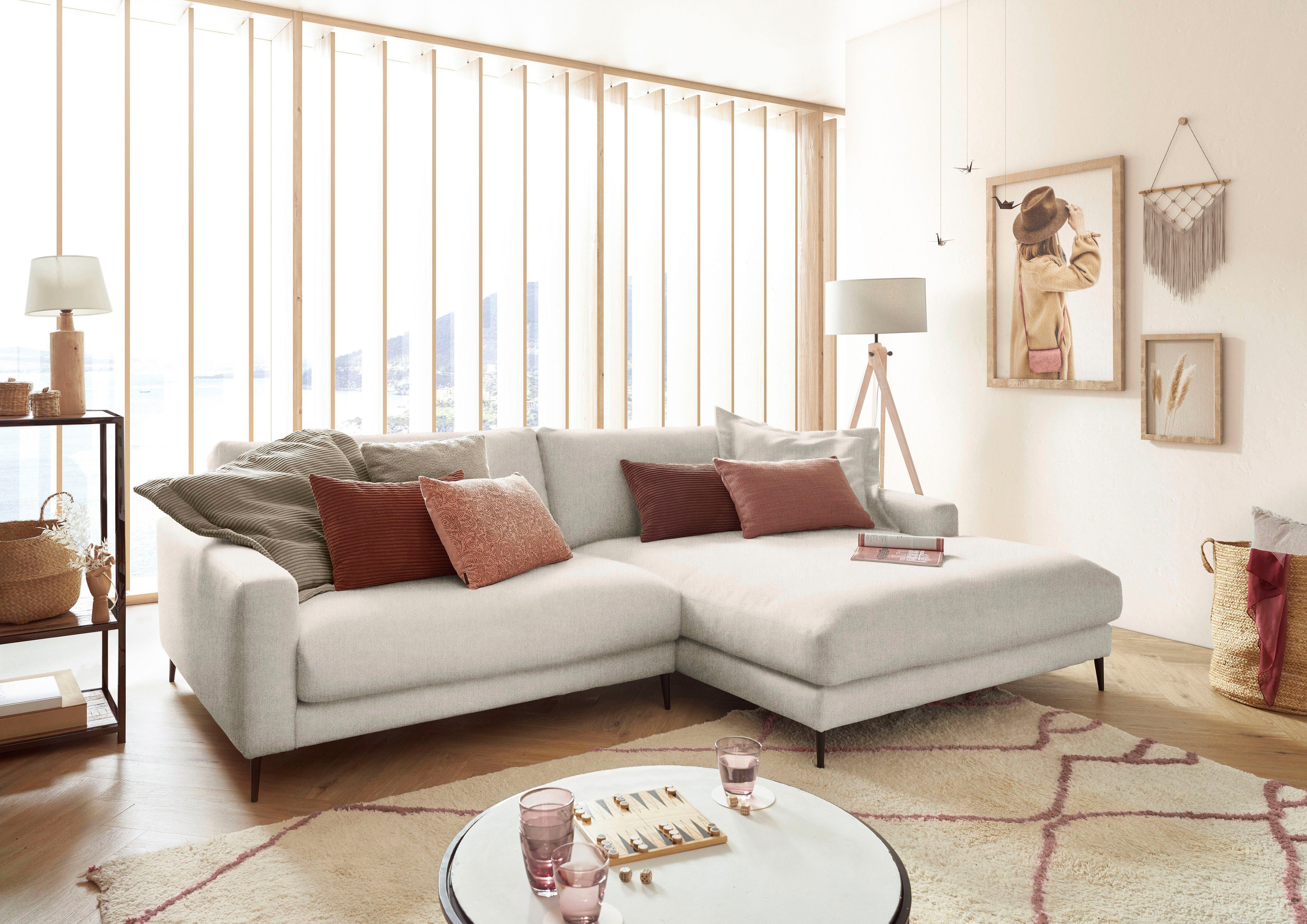 INOSIGN Ecksofa Downtown, B/T/H: 272/190/84 cm günstig online kaufen