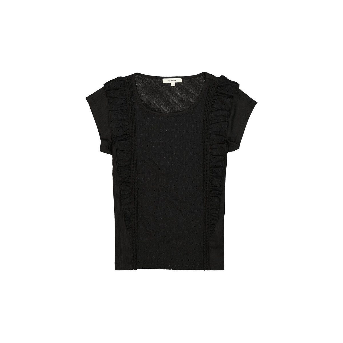 GARCIA Damen T-Shirts – Italienisches Denim-Herz, Hochwertige Basics Für Jeden Tag (Unisex-inspiriert)