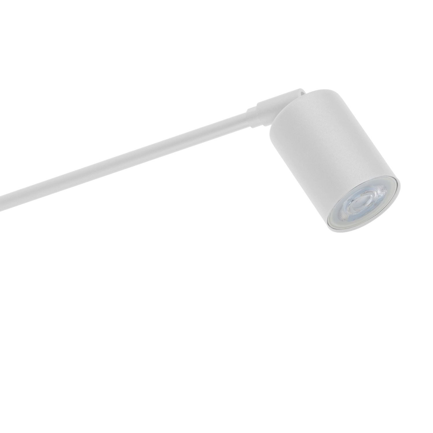 Licht-Erlebnisse Wandstrahler SELVO, ohne Leuchtmittel, Metall verstellbar Weiß GU10 Modern