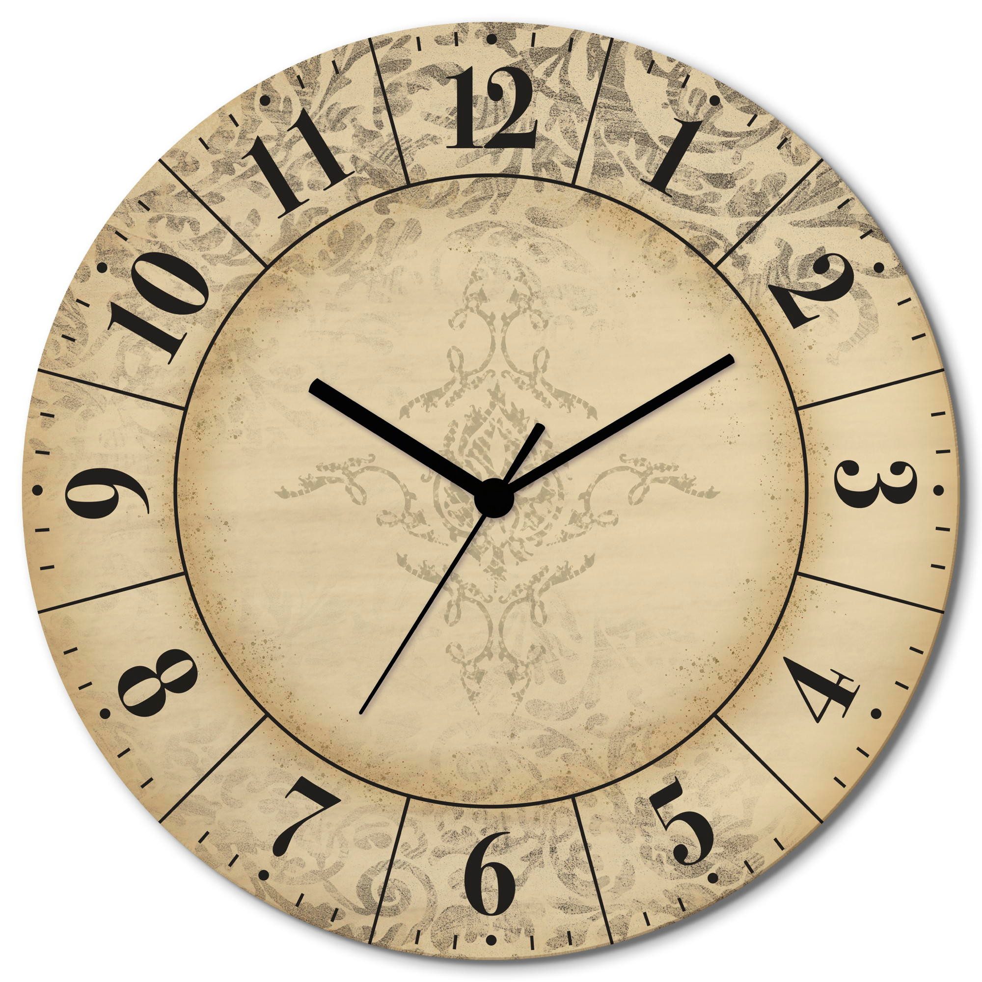 Artland Wanduhr Vintage Zeitflüsterer (wahlweise mit Quarz- oder Funkuhrwer günstig online kaufen