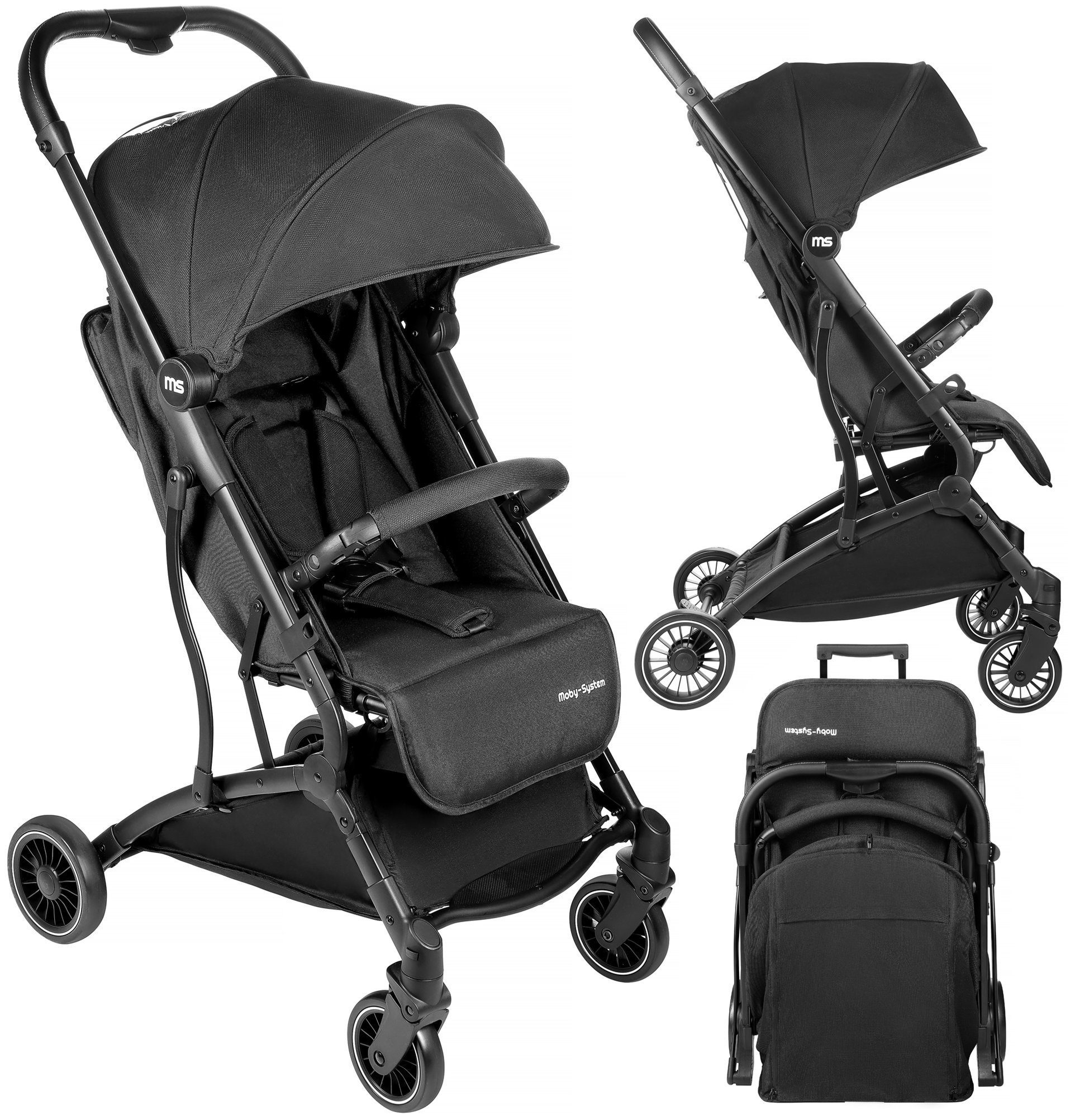 Kinder-Buggy Reisebuggy - Tragbarer Kinderwagen mit Sonnendach - Modell: LENA