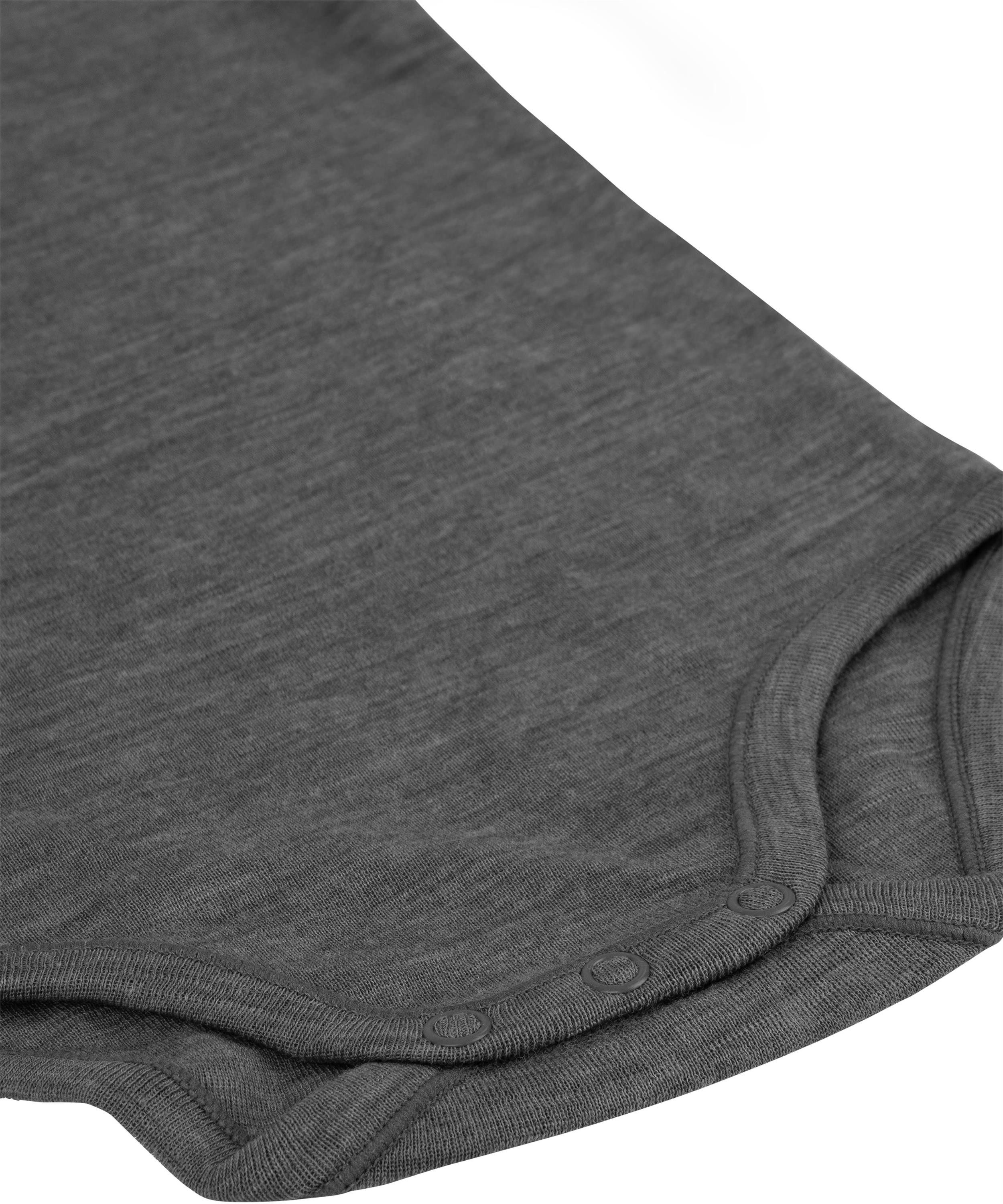 normani Kurzarmbody Baby Merino Kurzarmbody Tihoi Kurzarm Einteiler Baby Body mit Knopf Bodysuit aus 100 % Merinowolle