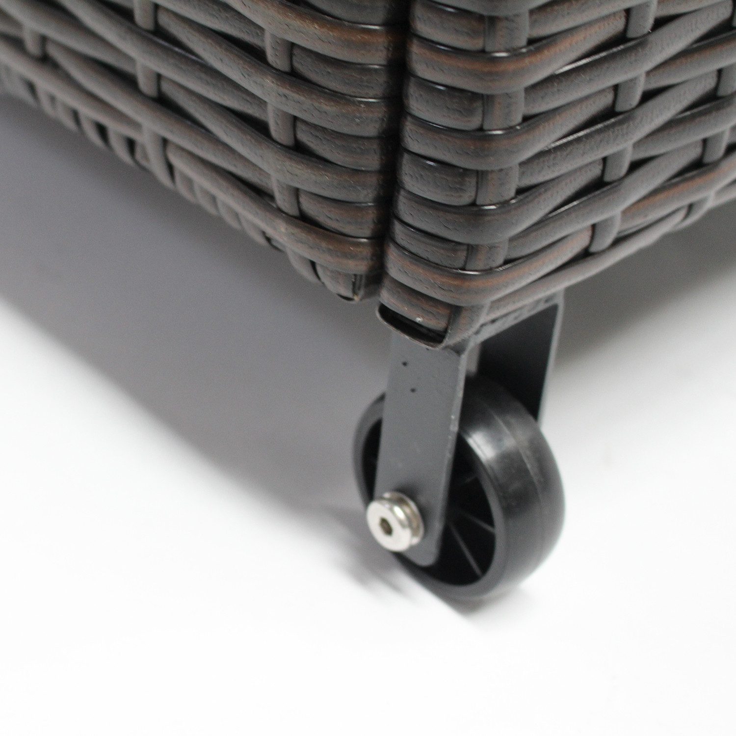DM-Handel Kissenbox Poly Rattan Kissenbox 121x56x60cm günstig online kaufen