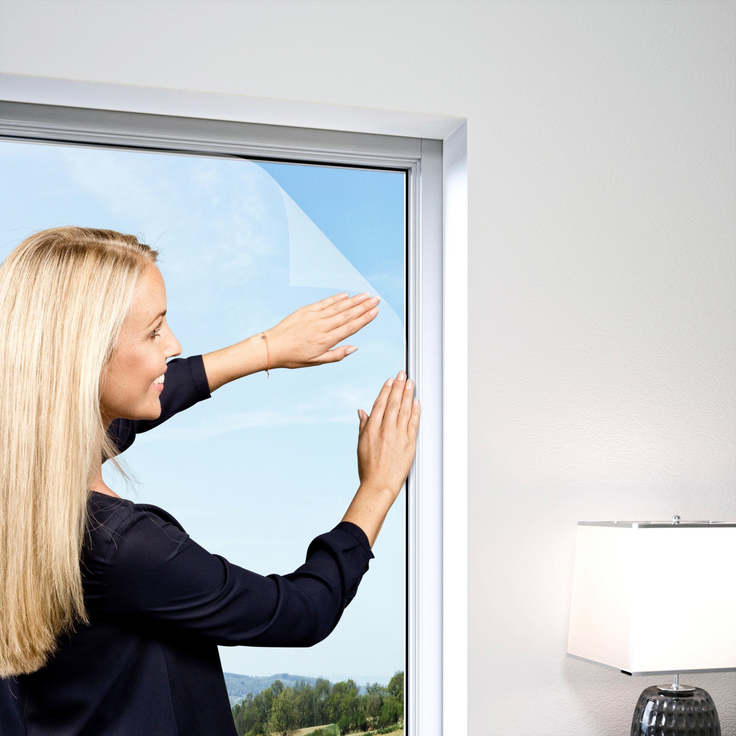 Elastic Fenster, für Windhager BxH: 130x150 cm Insektenschutzgitter, Moskitonetz
