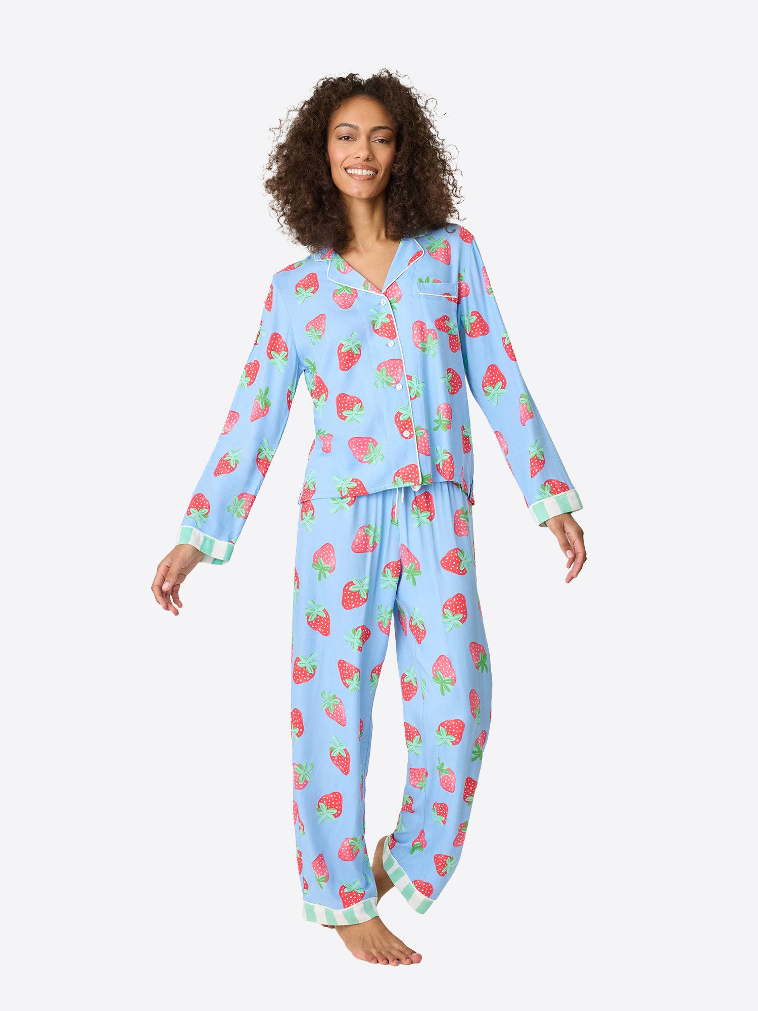 PJ Salvage Pyjama Farmers Market (2 tlg) schlafanzug schlafmode bequem günstig online kaufen