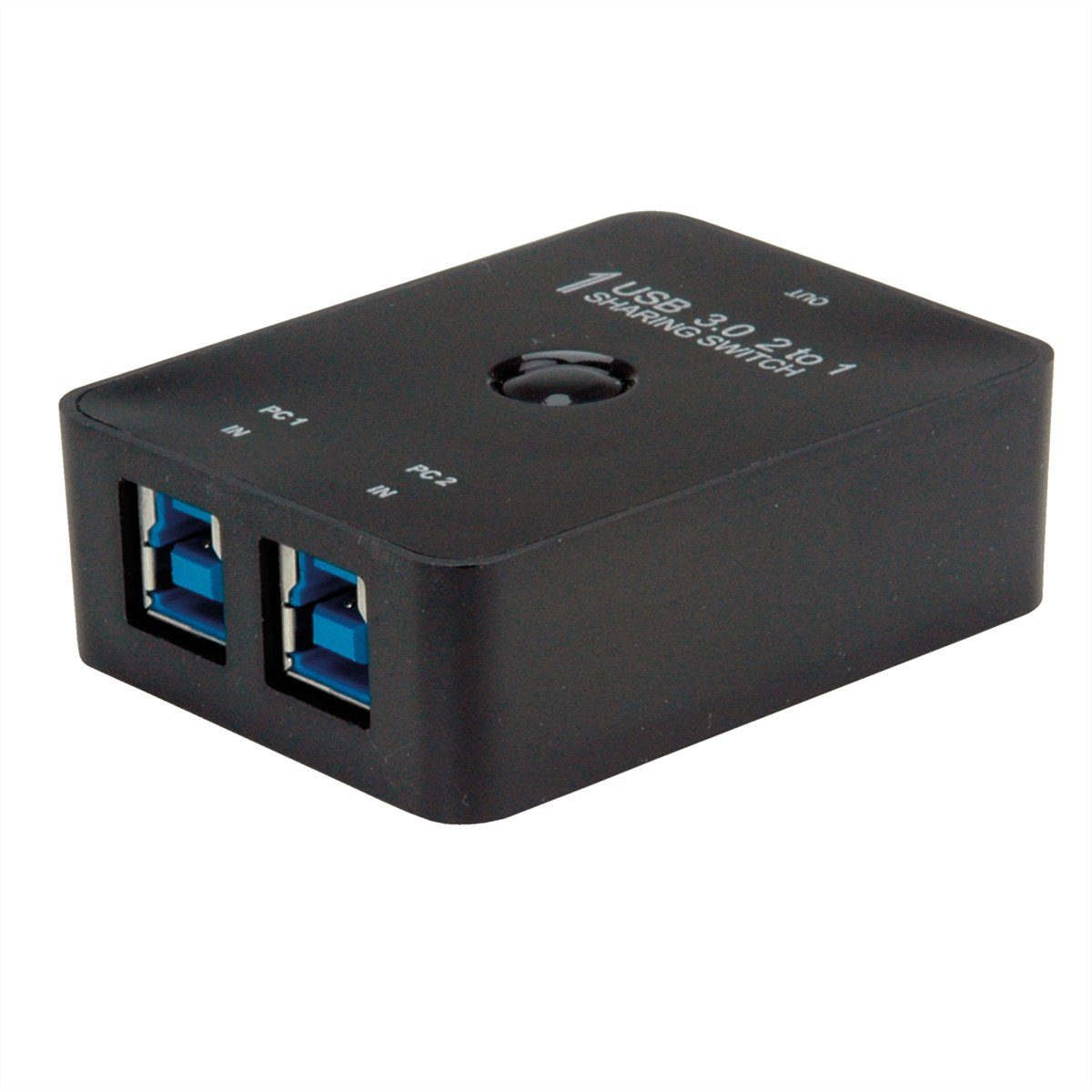VALUE Manueller USB 3.2 Gen 1 Switch, 2 Ports Computer-Adapter