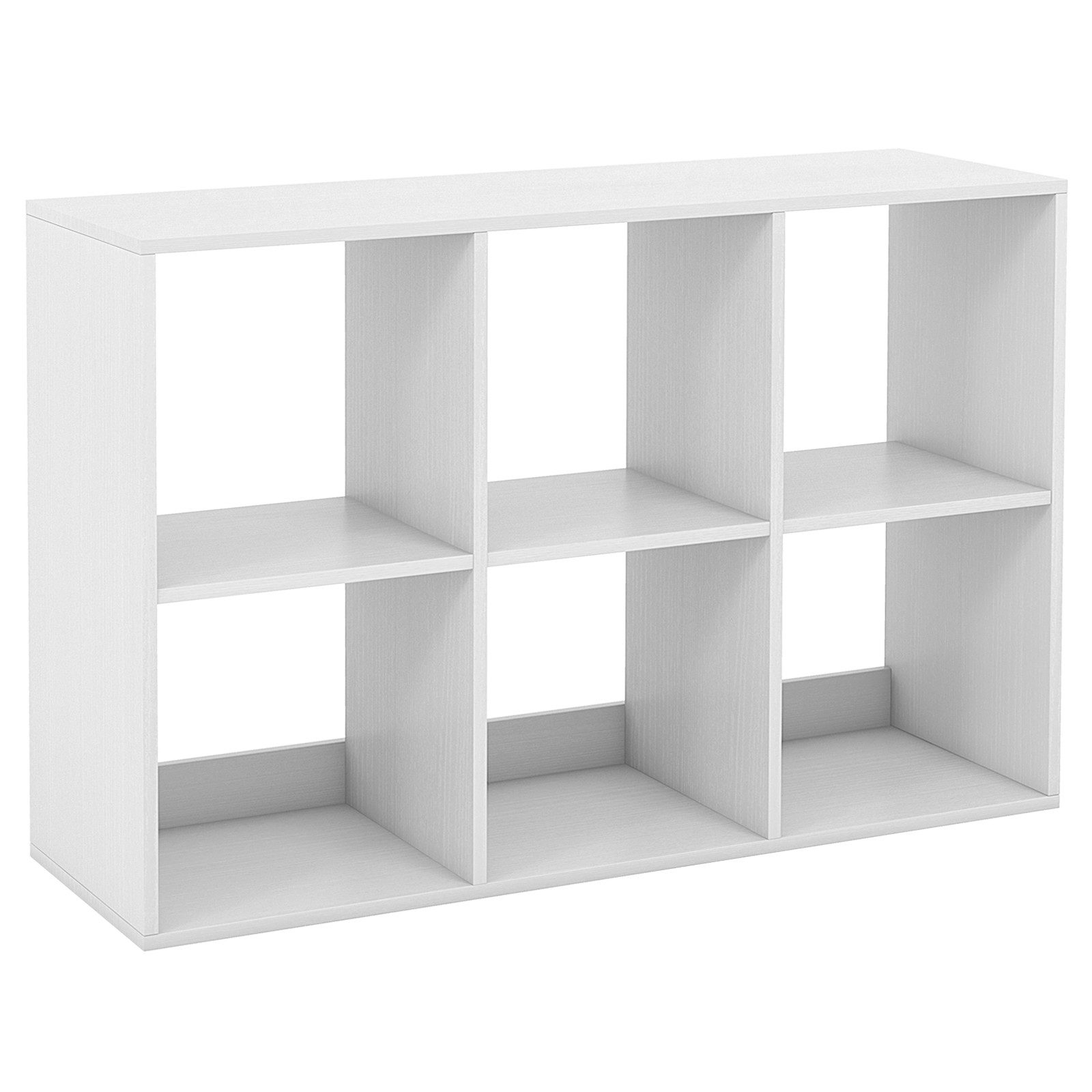 COSTWAY Bücherregal, Standregal 6 Fächer, bis günstig online kaufen