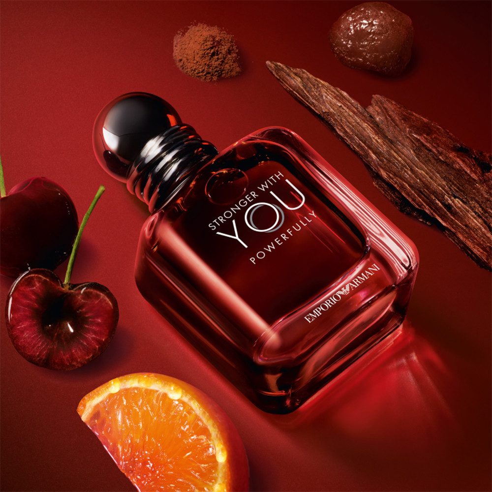 Emporio Armani Eau de Parfum Giorgio Armani Emporio Armani Stronger with You Powerfully EdP 50ml, Intensives Eau de Parfum mit orientalischer Duftsignatur