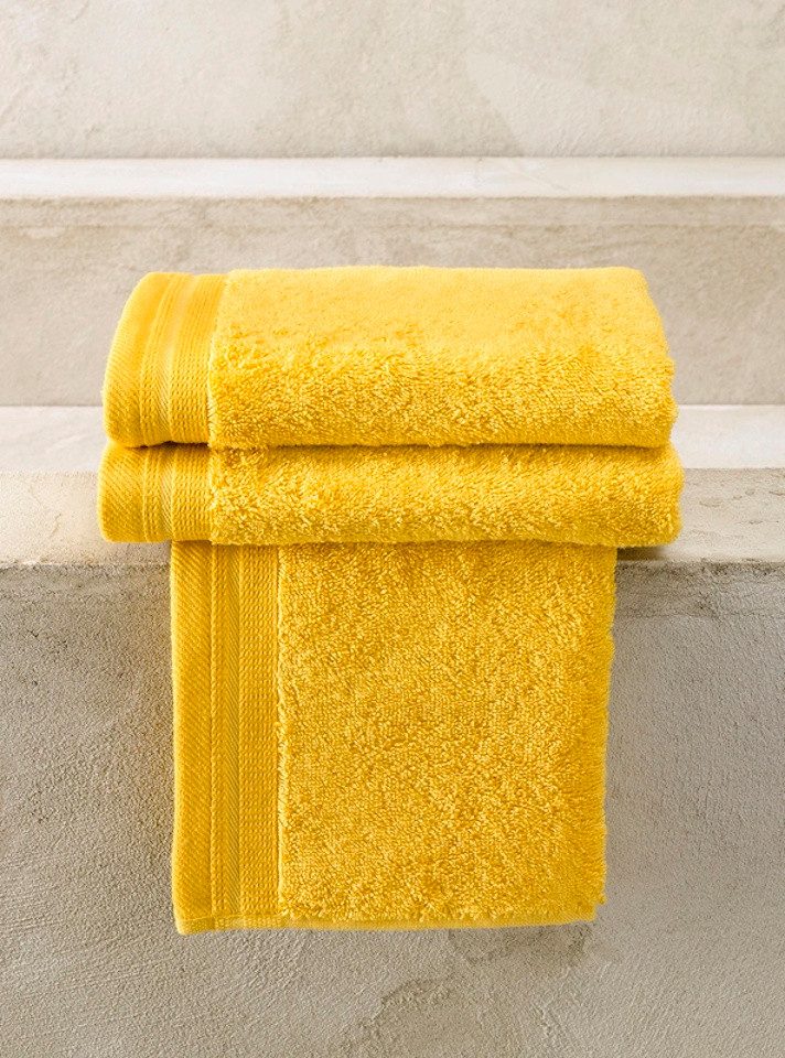 De Witte Lietaer Handtücher Frottierserie Excellence in Dark Lemon von De Witte Lietaer, 100% Baumwolle (1-St)