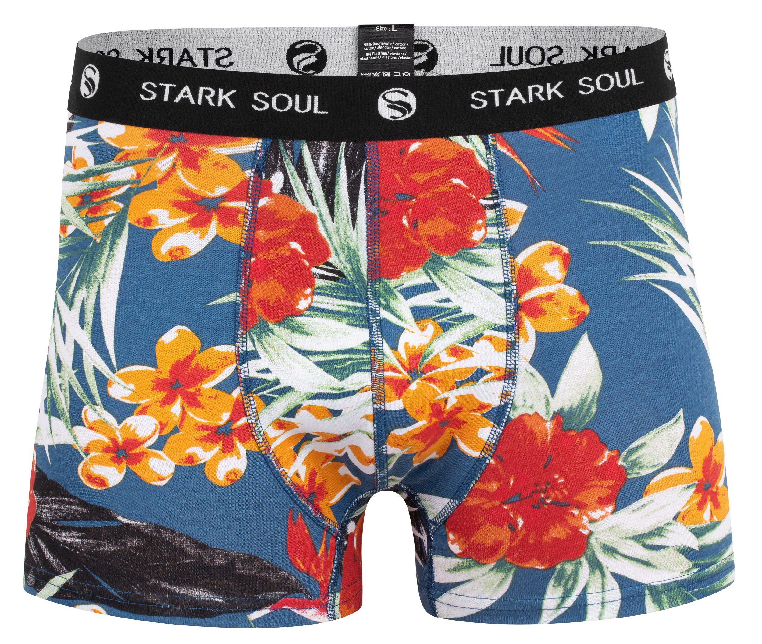 Stark Soul® Boxershorts ALOHA Hawaiien (3-St) günstig online kaufen